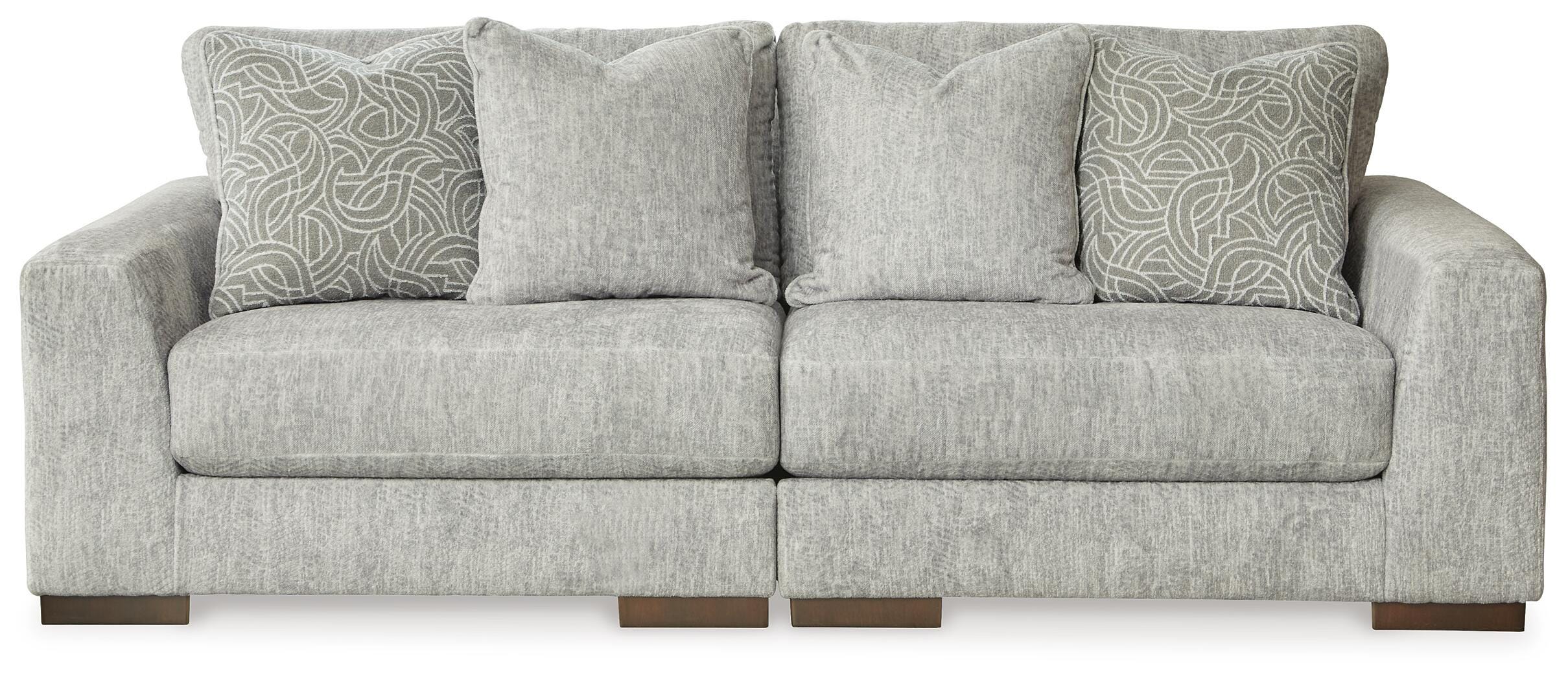Regent Park 2-Piece Sectional Loveseat, , large