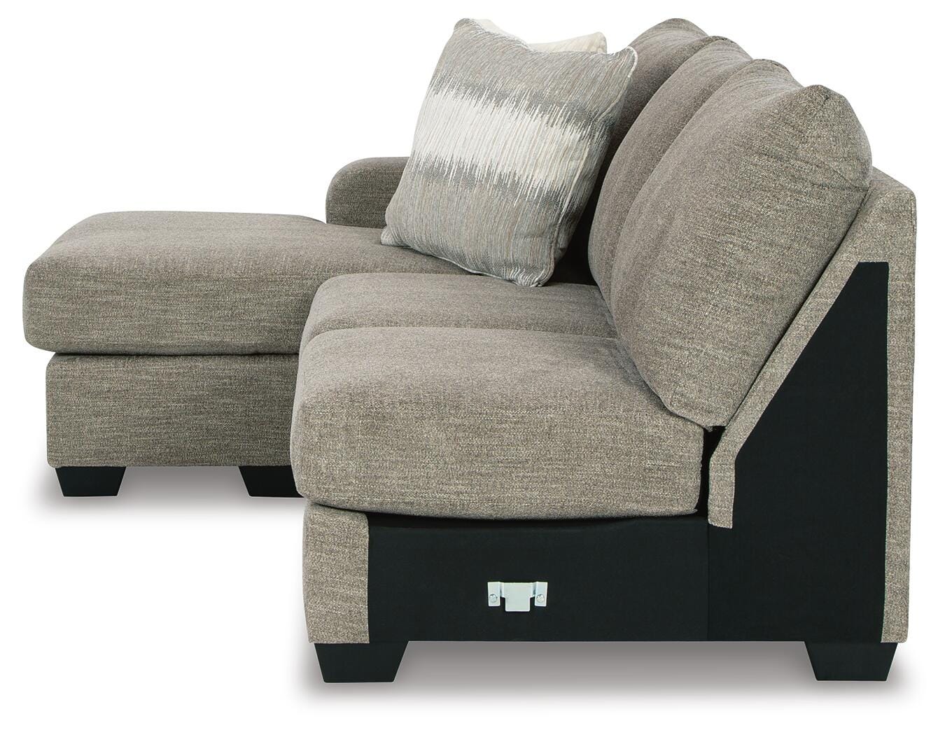 Sofá con chaise longue Creswell, mirando hacia la izquierda - image 3