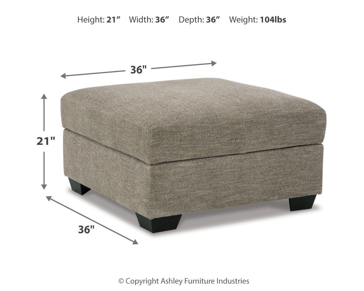 Creswell Ottoman With Storage - image 5