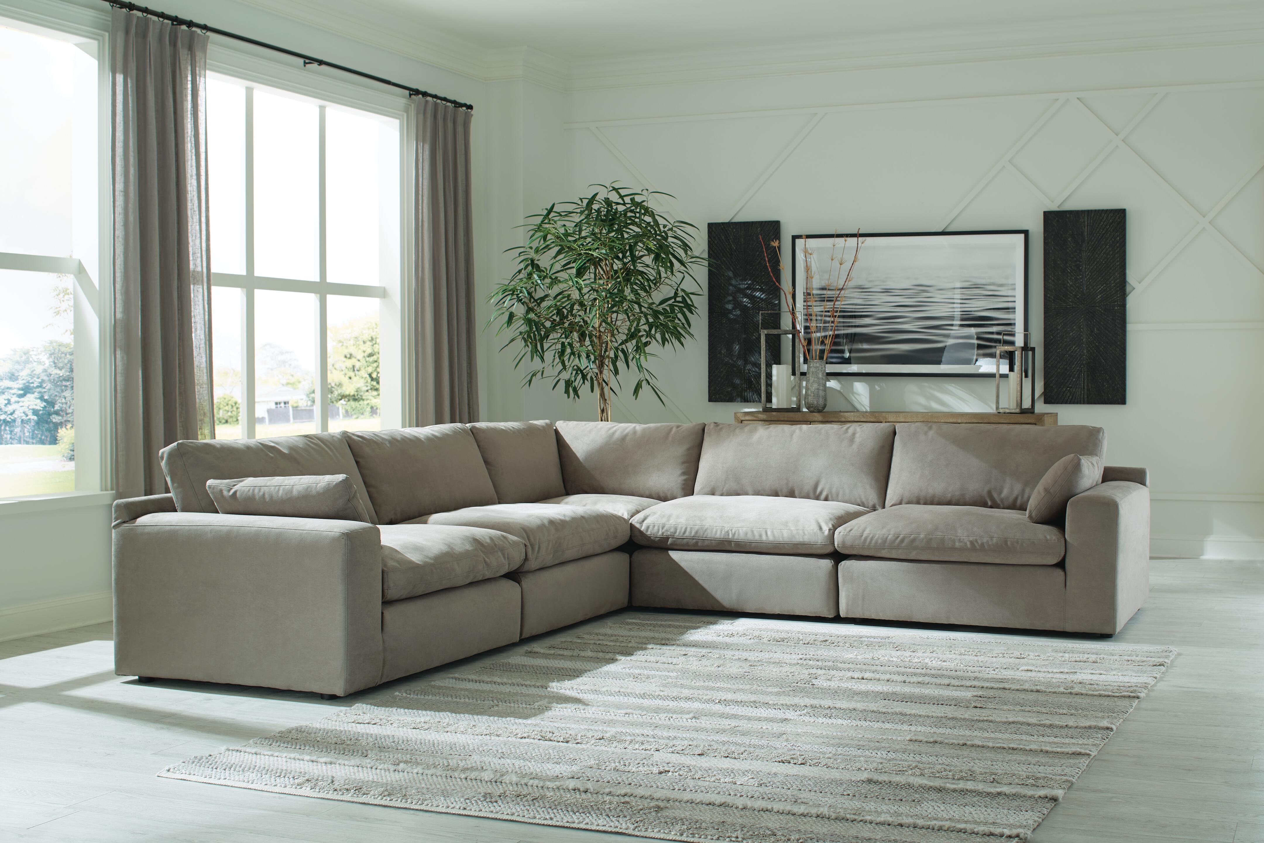 Next-Gen Gaucho 5-Piece Sectional, Putty, large