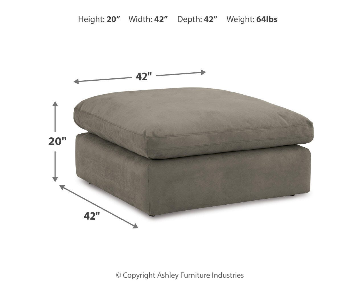 Next-Gen Gaucho Oversized Accent Ottoman | Ashley