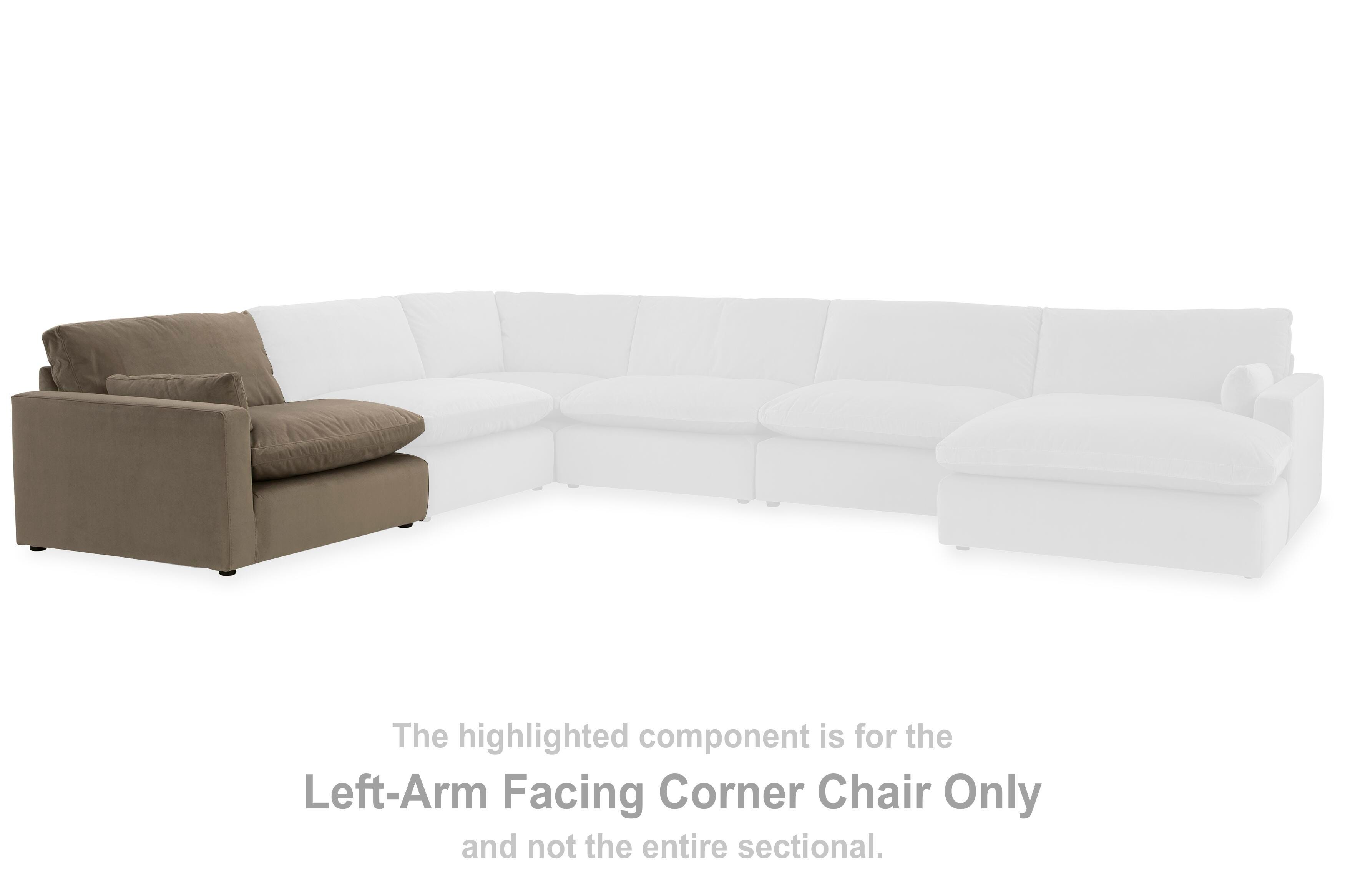 Sophie Left-Arm Facing Corner Chair - image 1