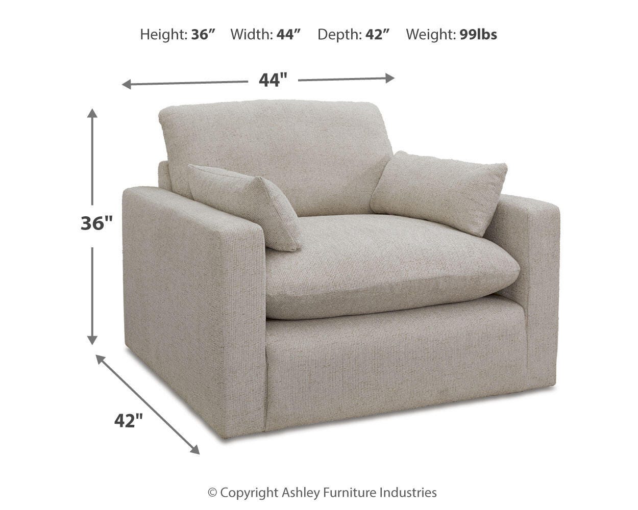 Refined Oversized Chair - image 6