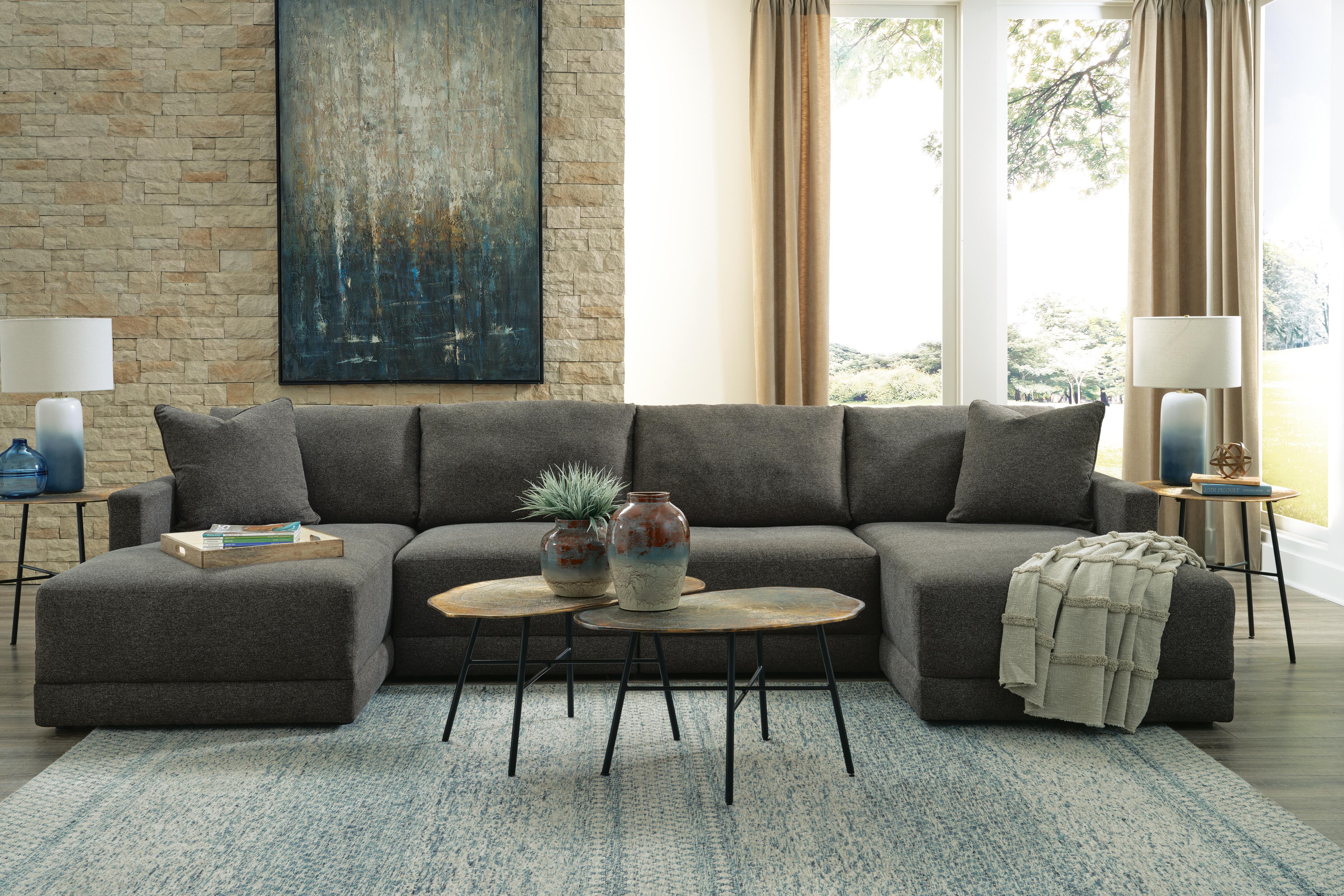 Sofá seccional de 4 piezas Evey con chaise longue - image 5