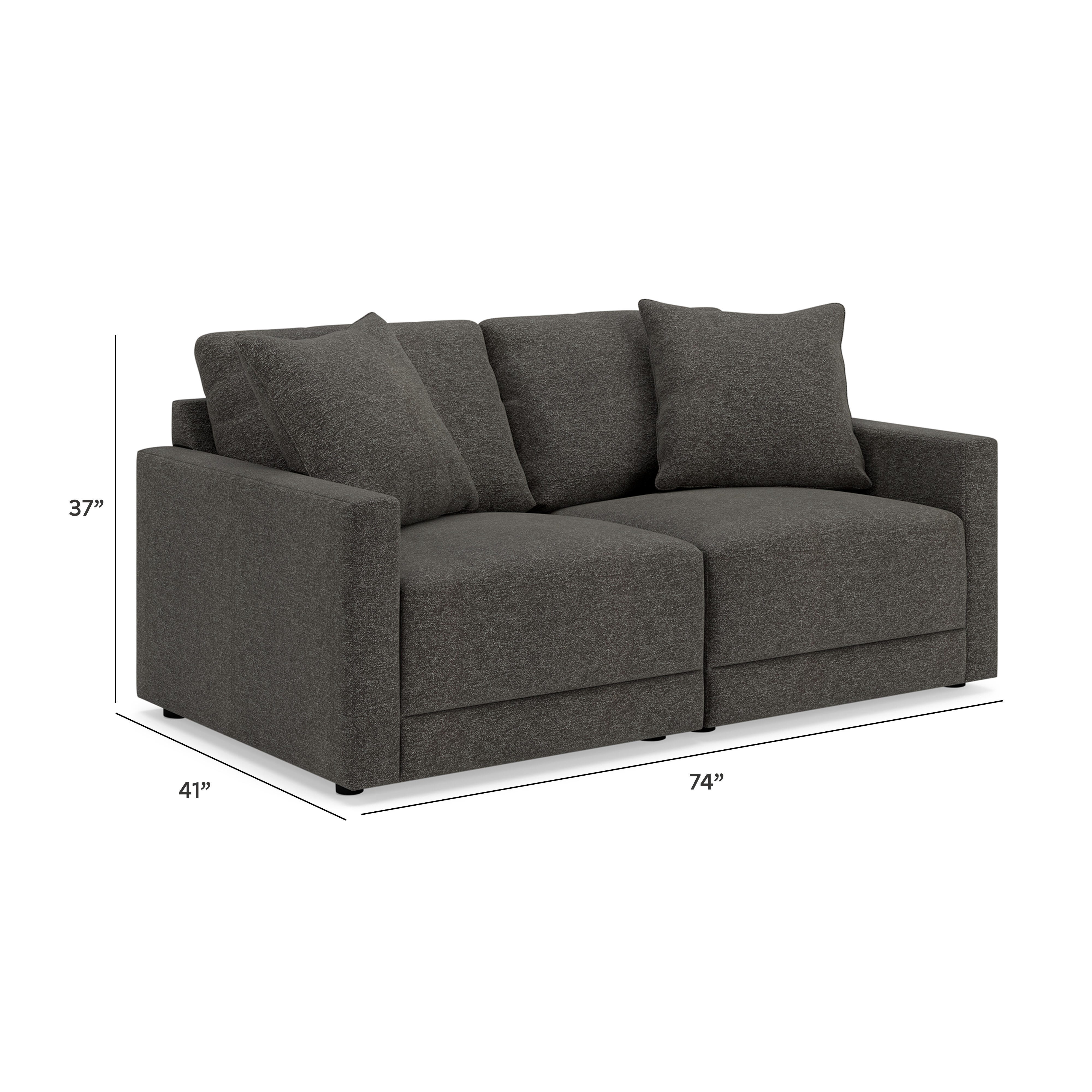 Loveseat seccional de 2 piezas Evey - image 5