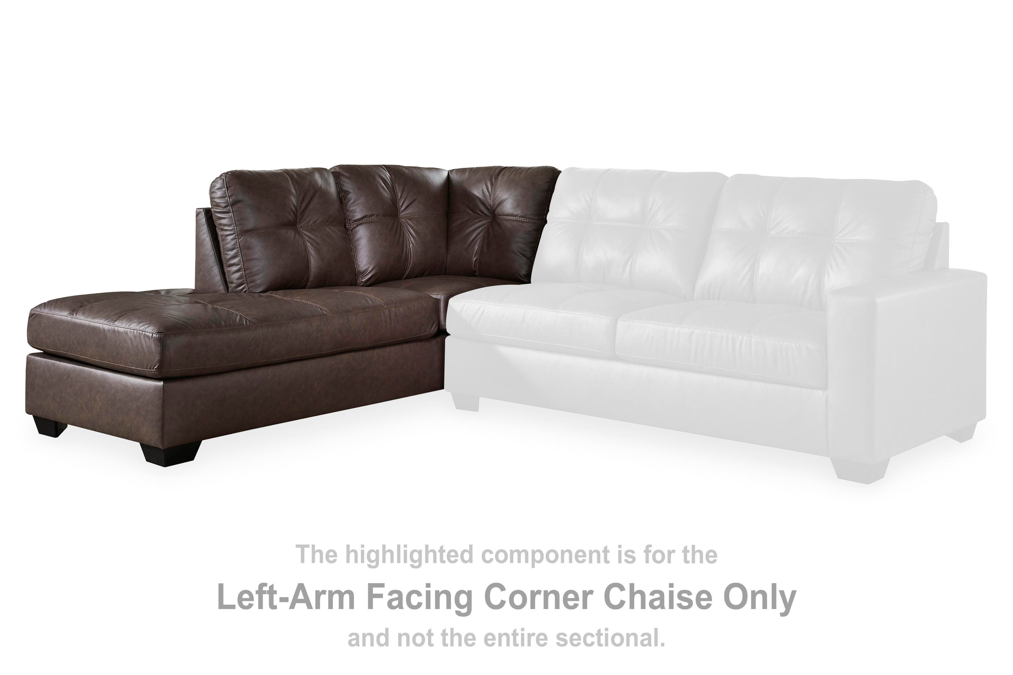 Barlin Mills Left-Arm Facing Corner Chaise - image 2