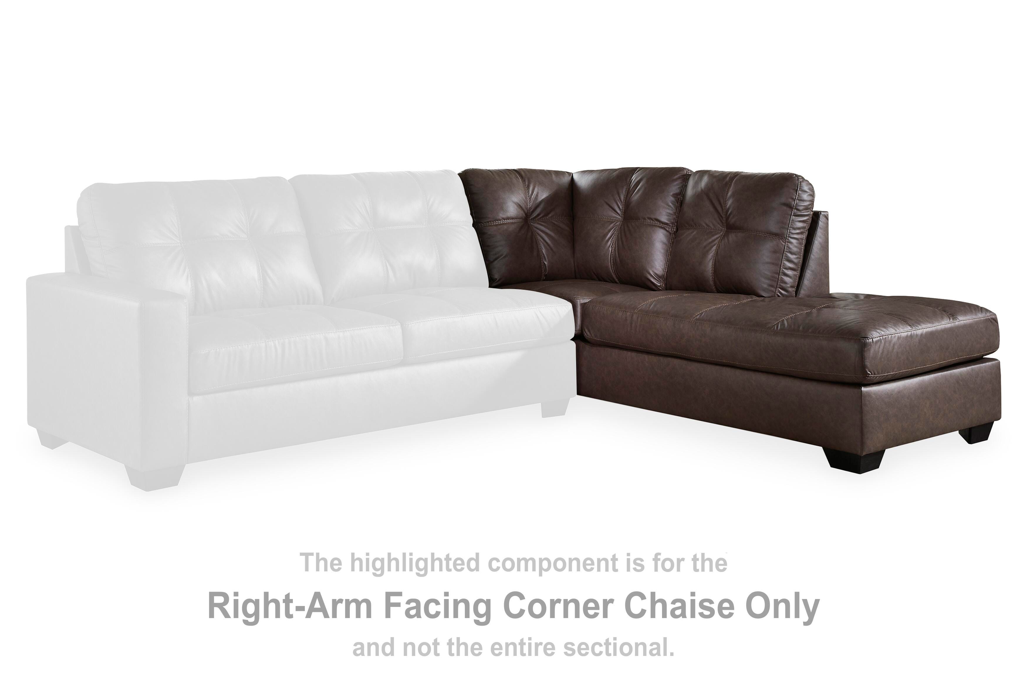 Chaise esquinera Barlin Mills con brazo derecho - image 2
