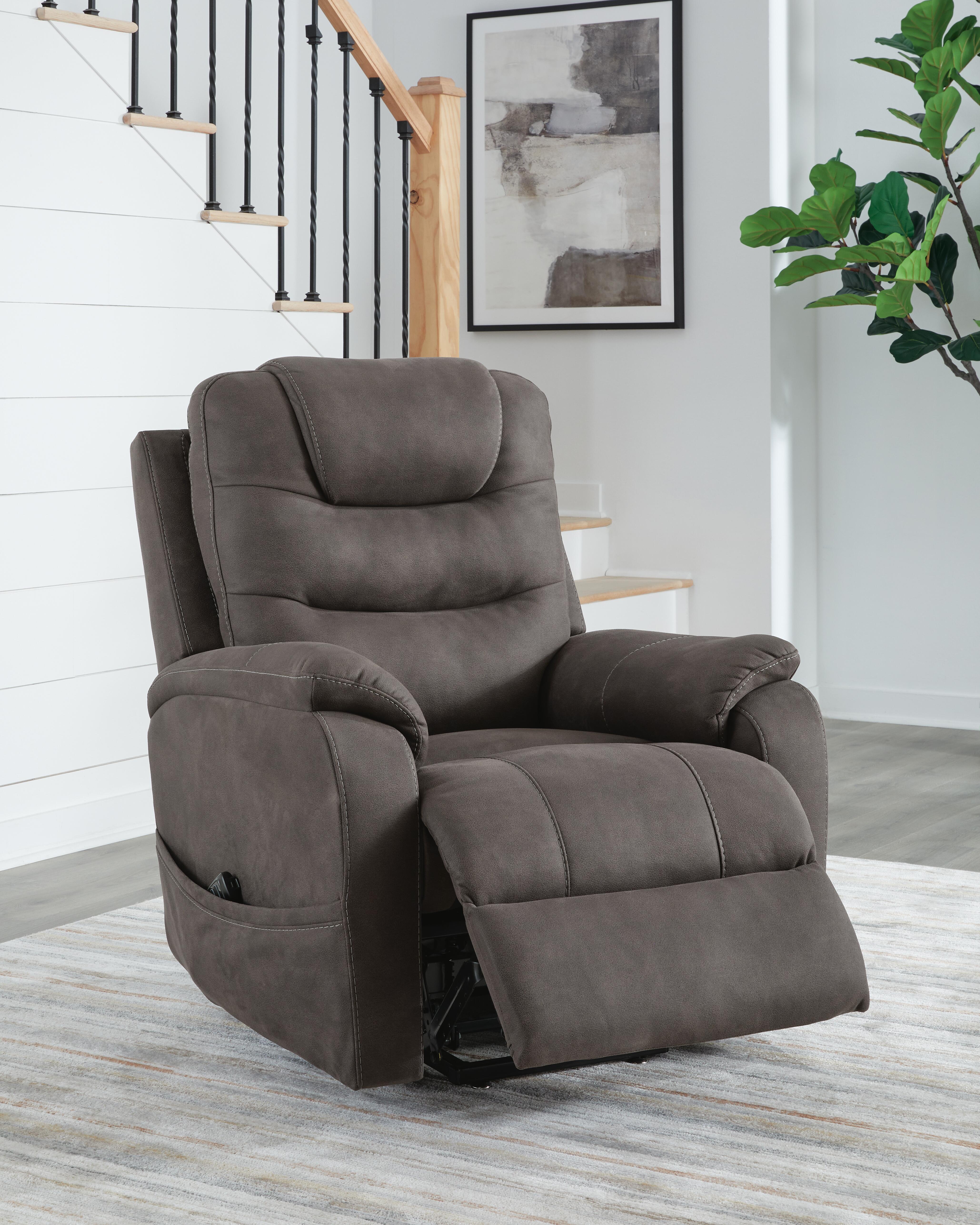 Snowfield Dual Power Lift Recliner | Ashley