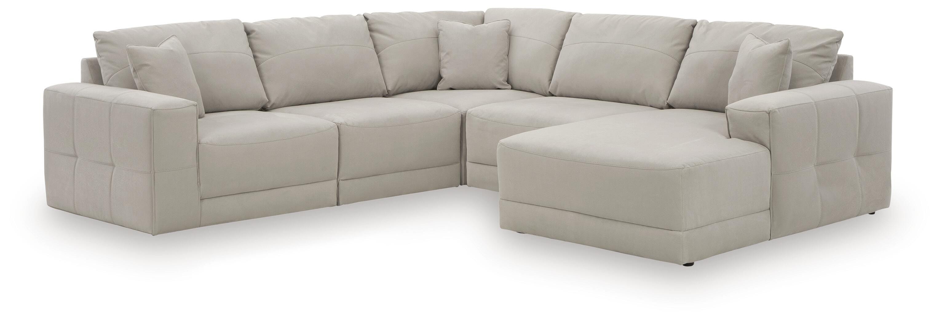 Seccional Gaucho de 5 piezas de última generación con chaise longue - image 1