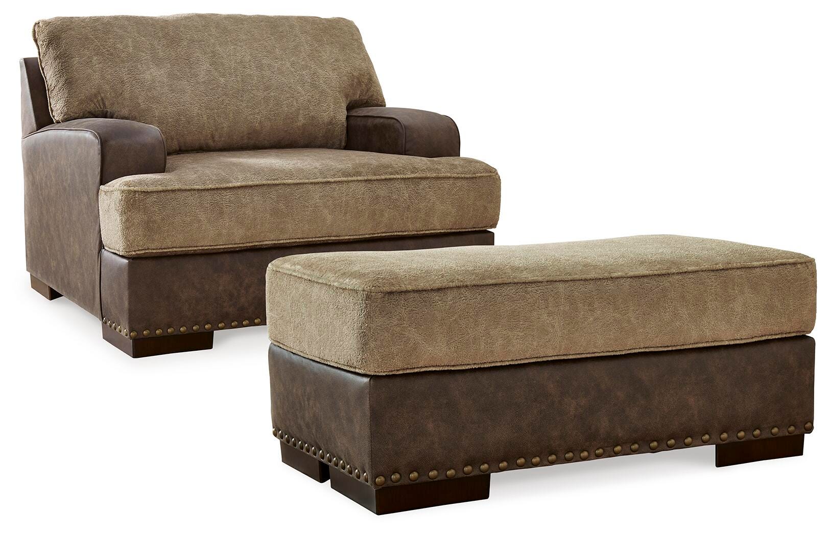 Alesbury Oversized Chair and Ottoman - image 2