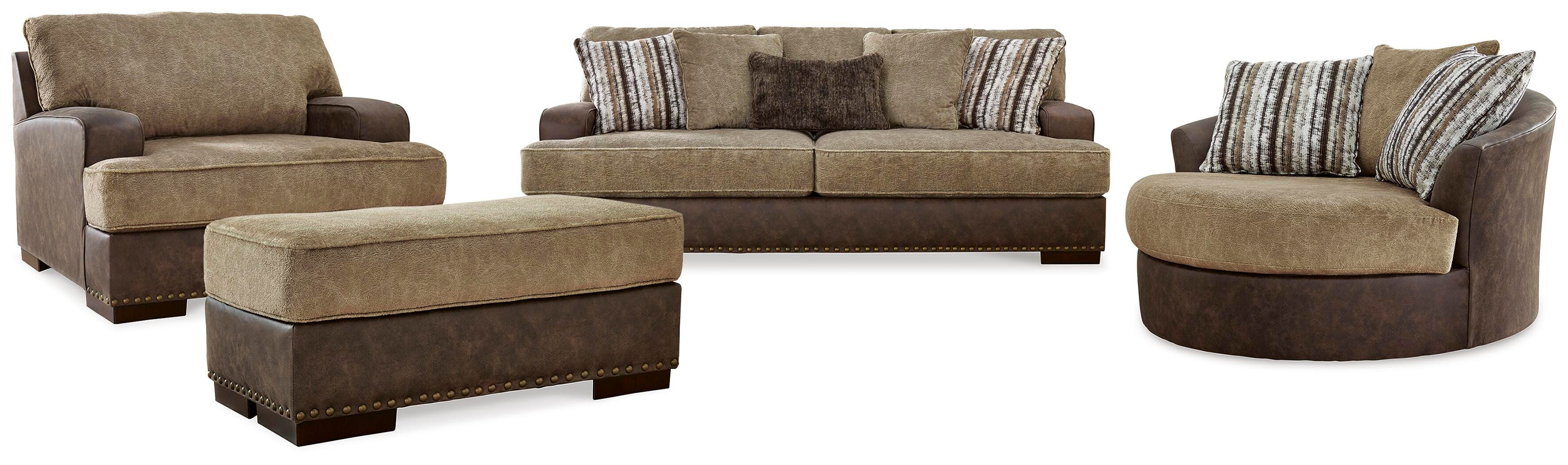 Sofá Alesbury, Sillón grande, Sillón giratorio y Otomana - image 1