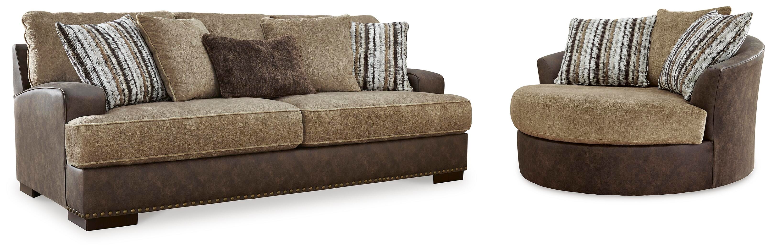 Sofá Alesbury y sillón giratorio grande - image 1