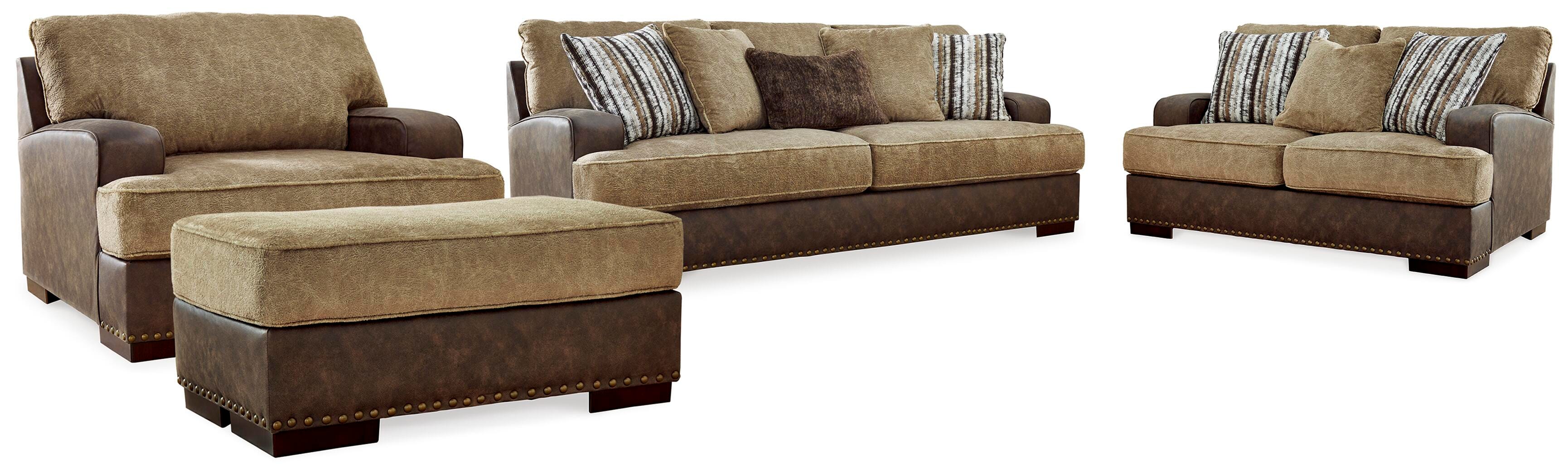 Alesbury Sofa, Loveseat, Oversized Chair and Ottoman - image 2