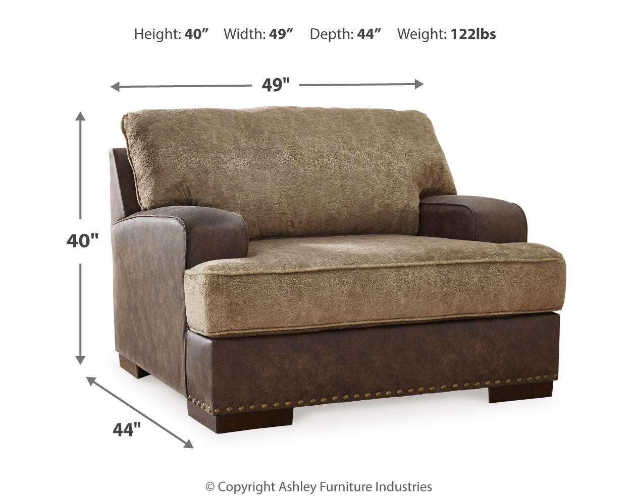Sofá Alesbury, Sillón grande, Sillón giratorio y Otomana - image 18