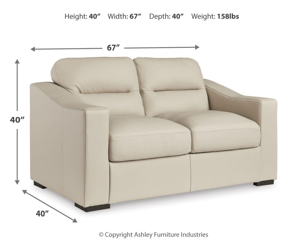 Treasure Trove Loveseat - image 7