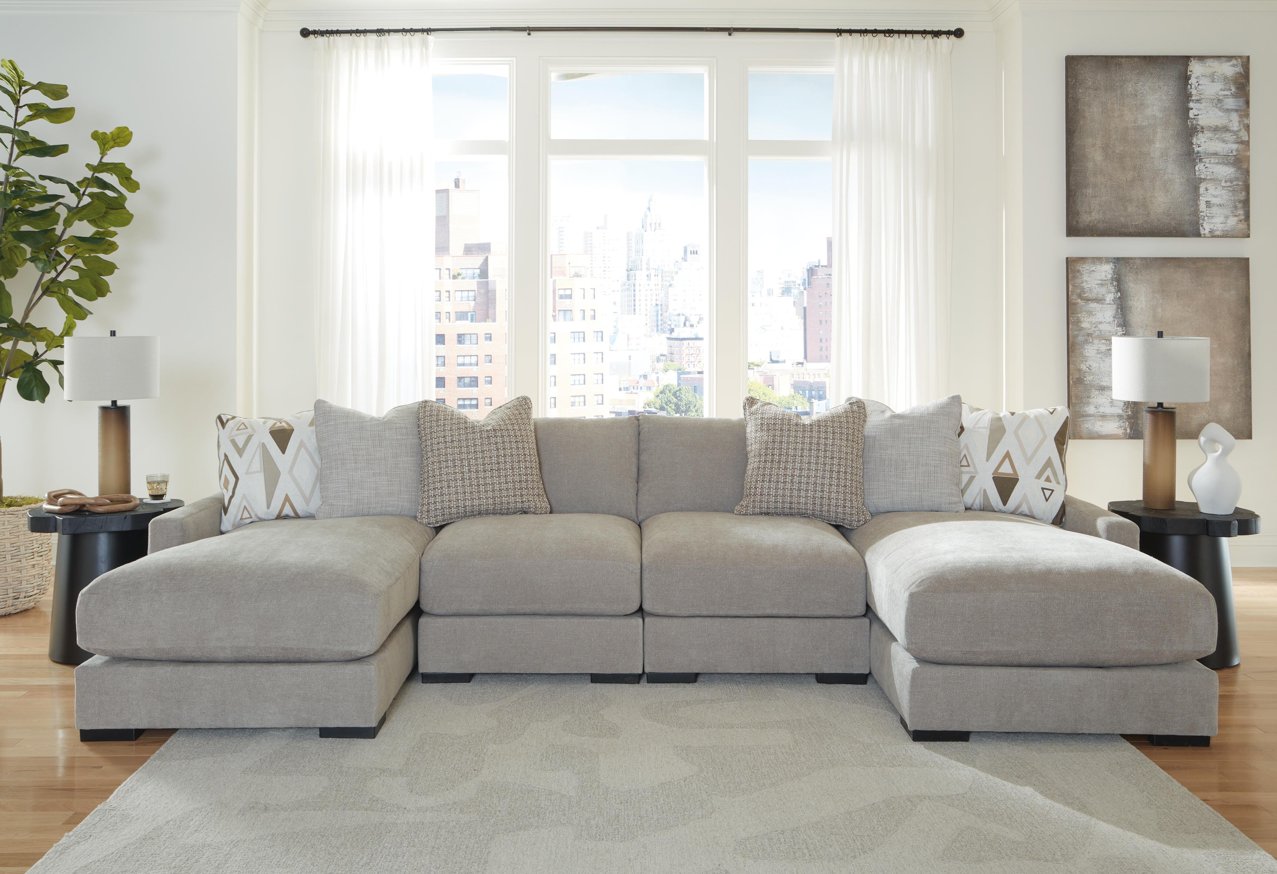 Aslan Court 4-Piece Sofa Pit Sectional - image 3
