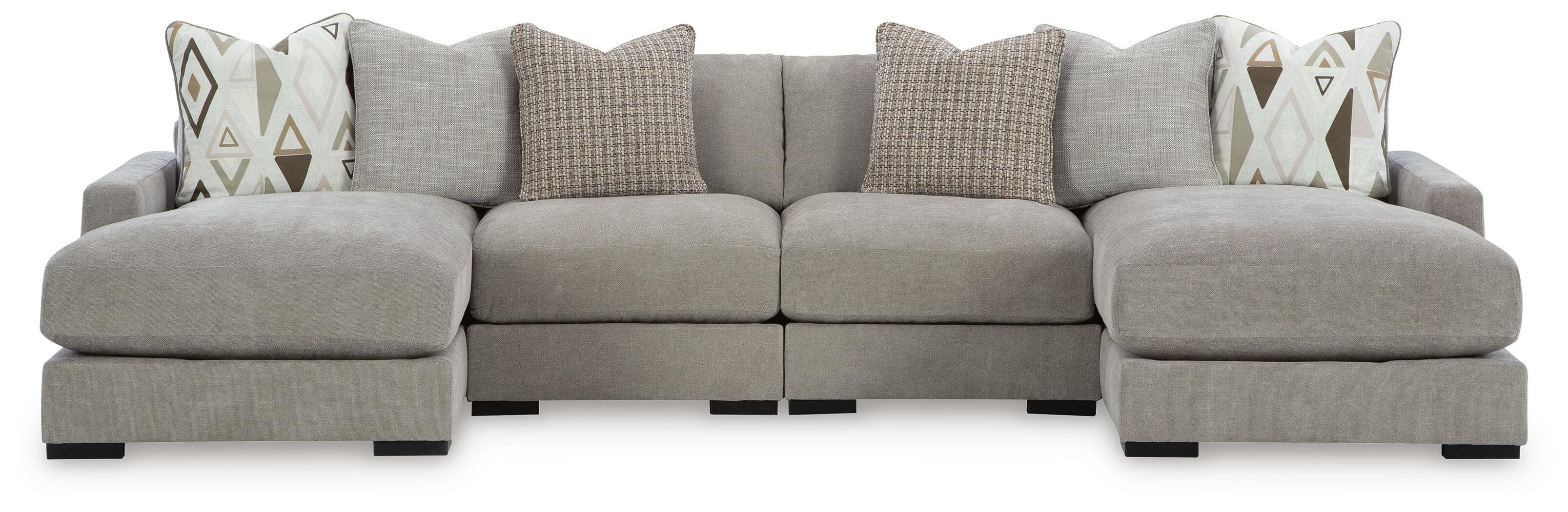 Aslan Court 4-Piece Sofa Pit Sectional - image 1