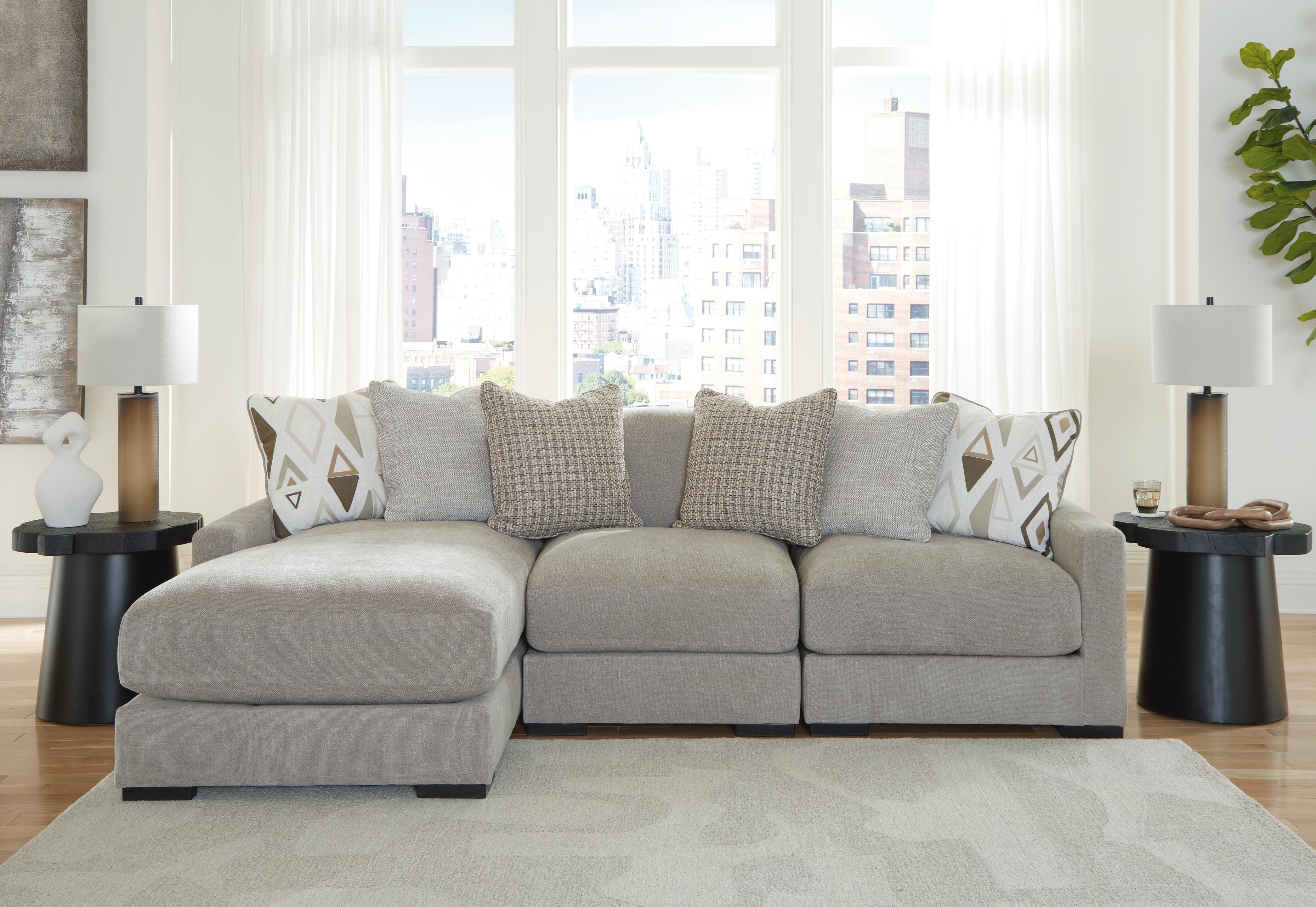 Seccional de sofá Aslan Court de 3 piezas con chaise longue - image 2