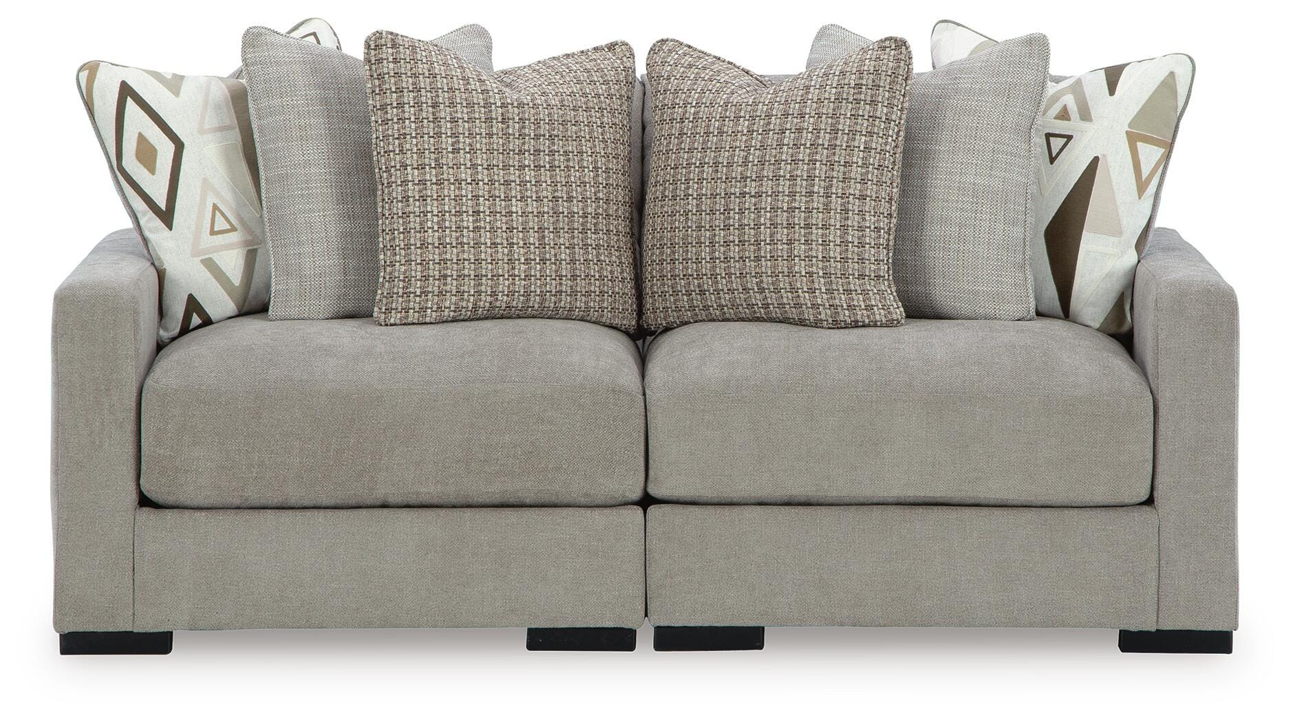 Aslan Court 2-Piece Loveseat Sectional - image 1