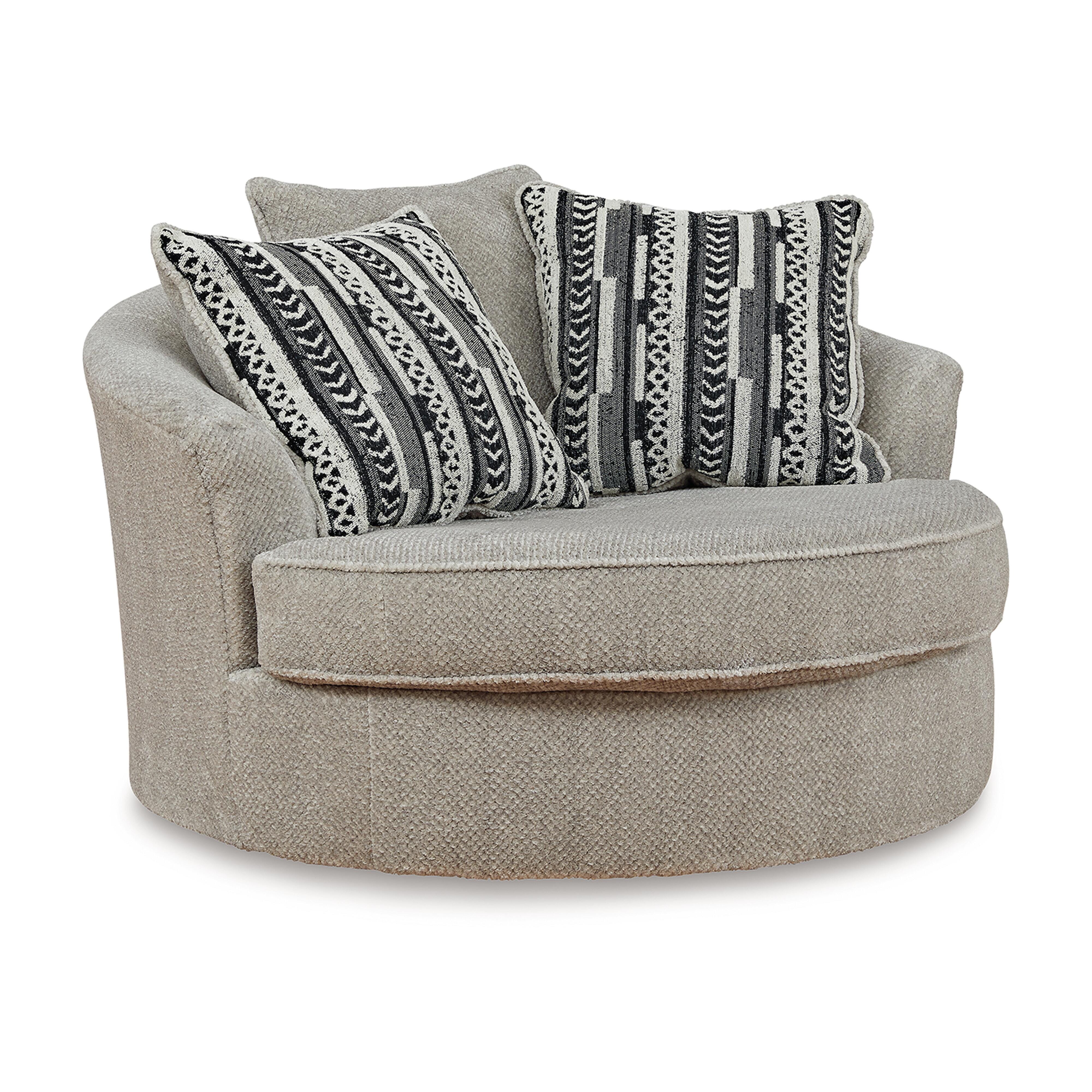 Silla giratoria extragrande decorativa Calnita - image 1