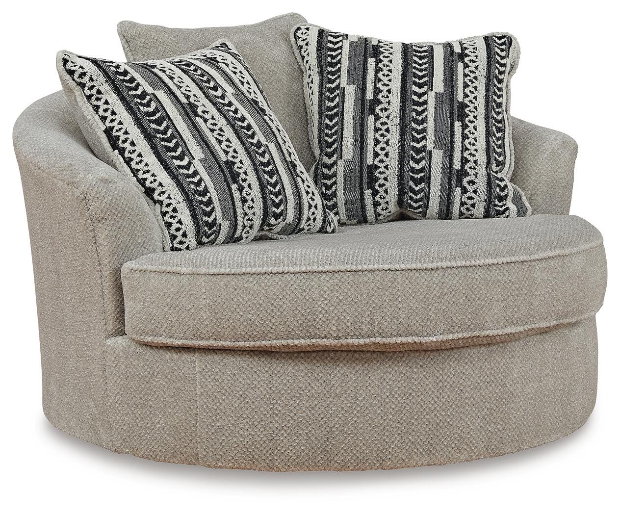 Calnita Oversized Swivel Accent Chair - image 2