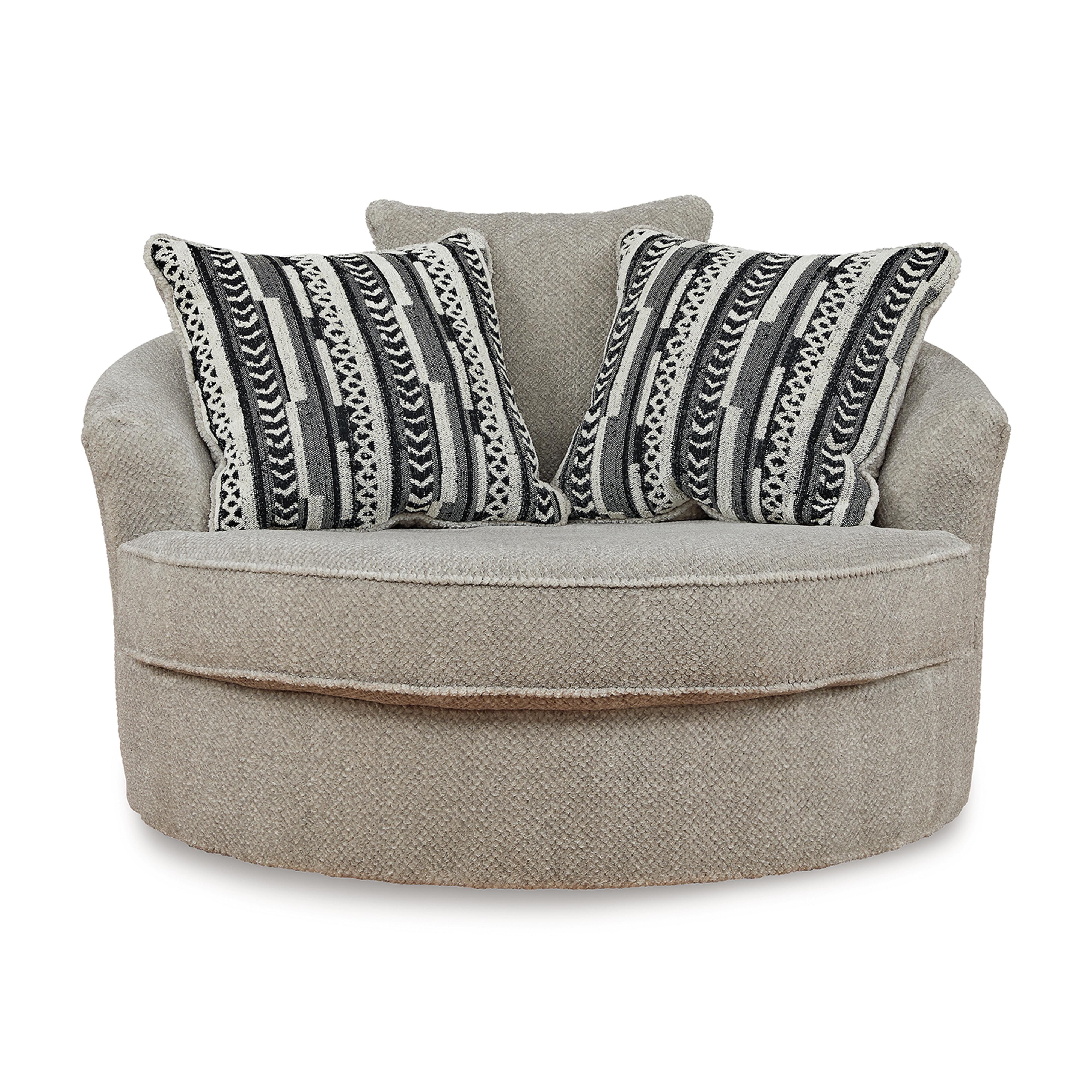 Silla giratoria extragrande decorativa Calnita - image 3
