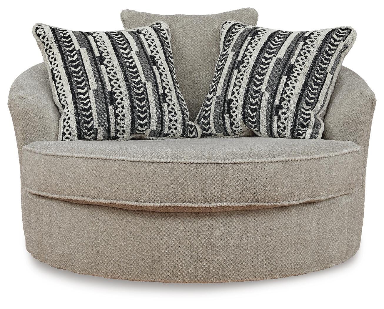 Calnita Oversized Swivel Accent Chair - image 3
