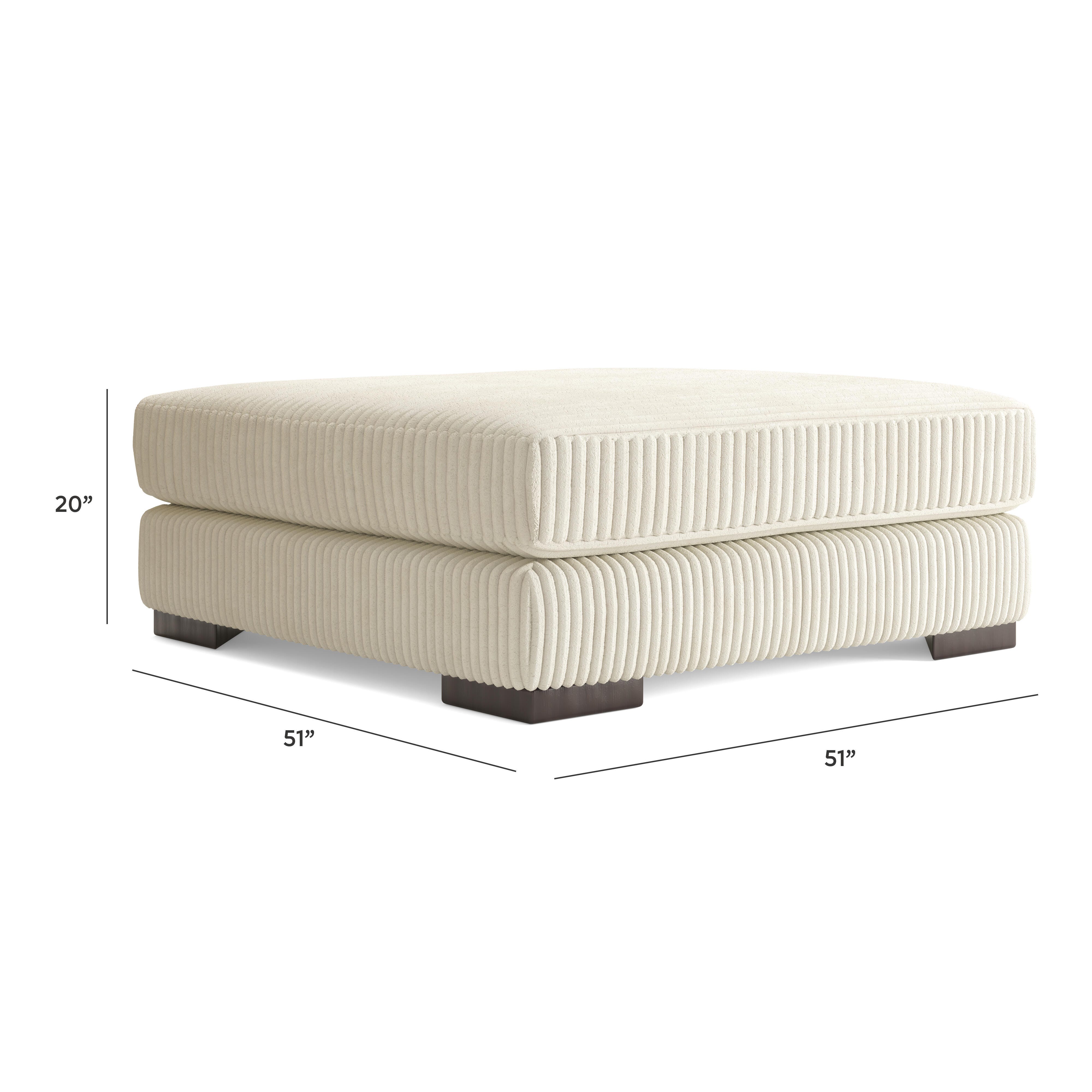 Lindyn Oversized Accent Ottoman - image 7