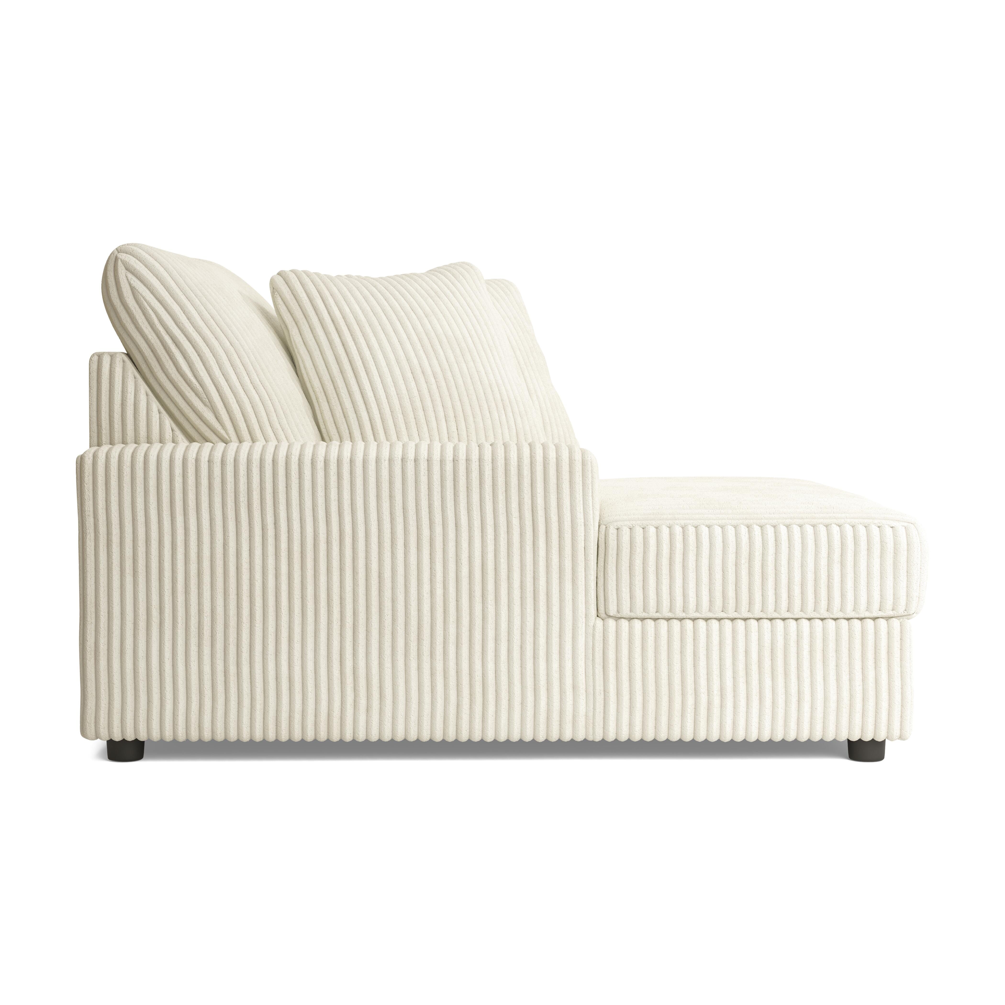 Lindyn Chaise, Ivory, large