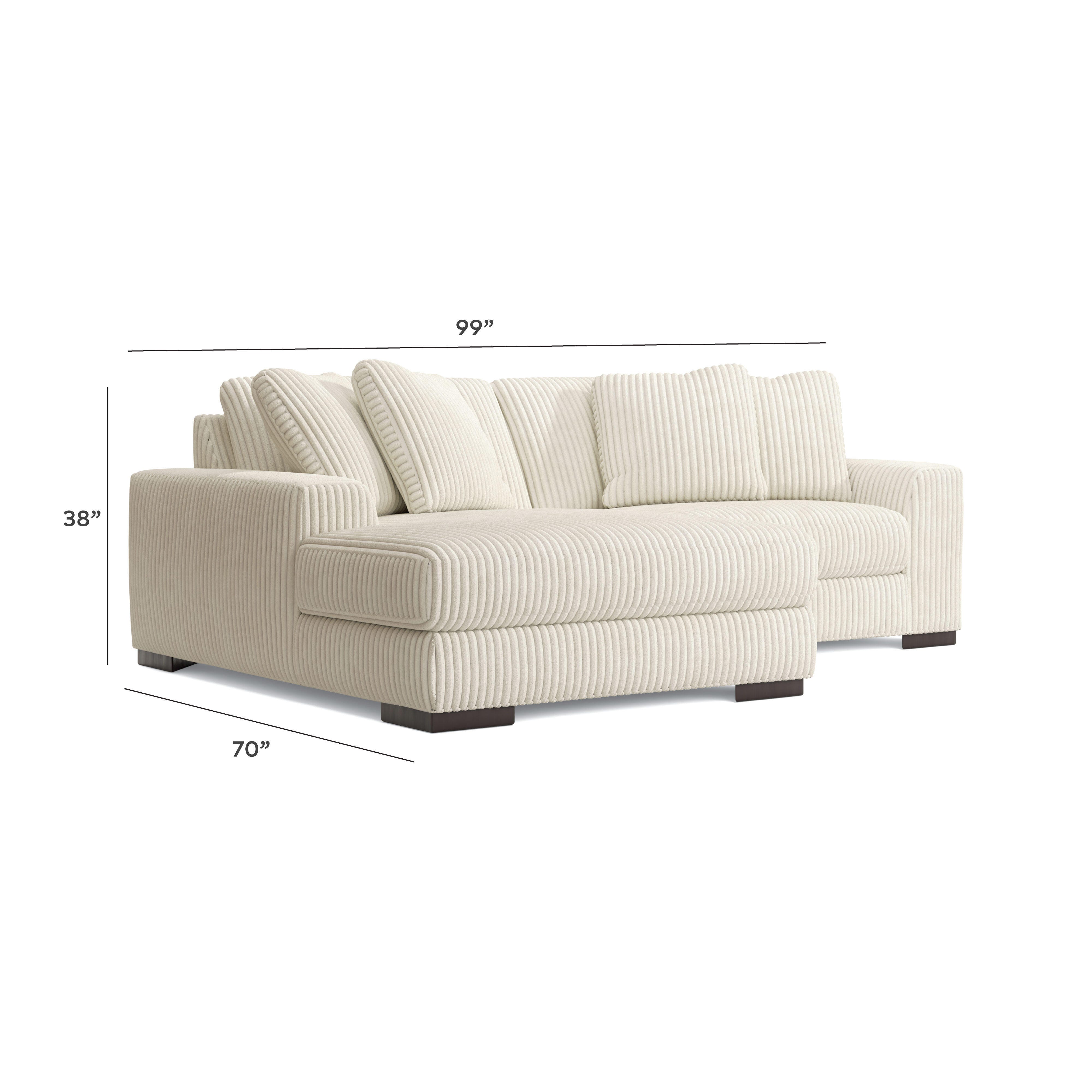 Seccional de 2 piezas Lindyn con chaise longue - image 10