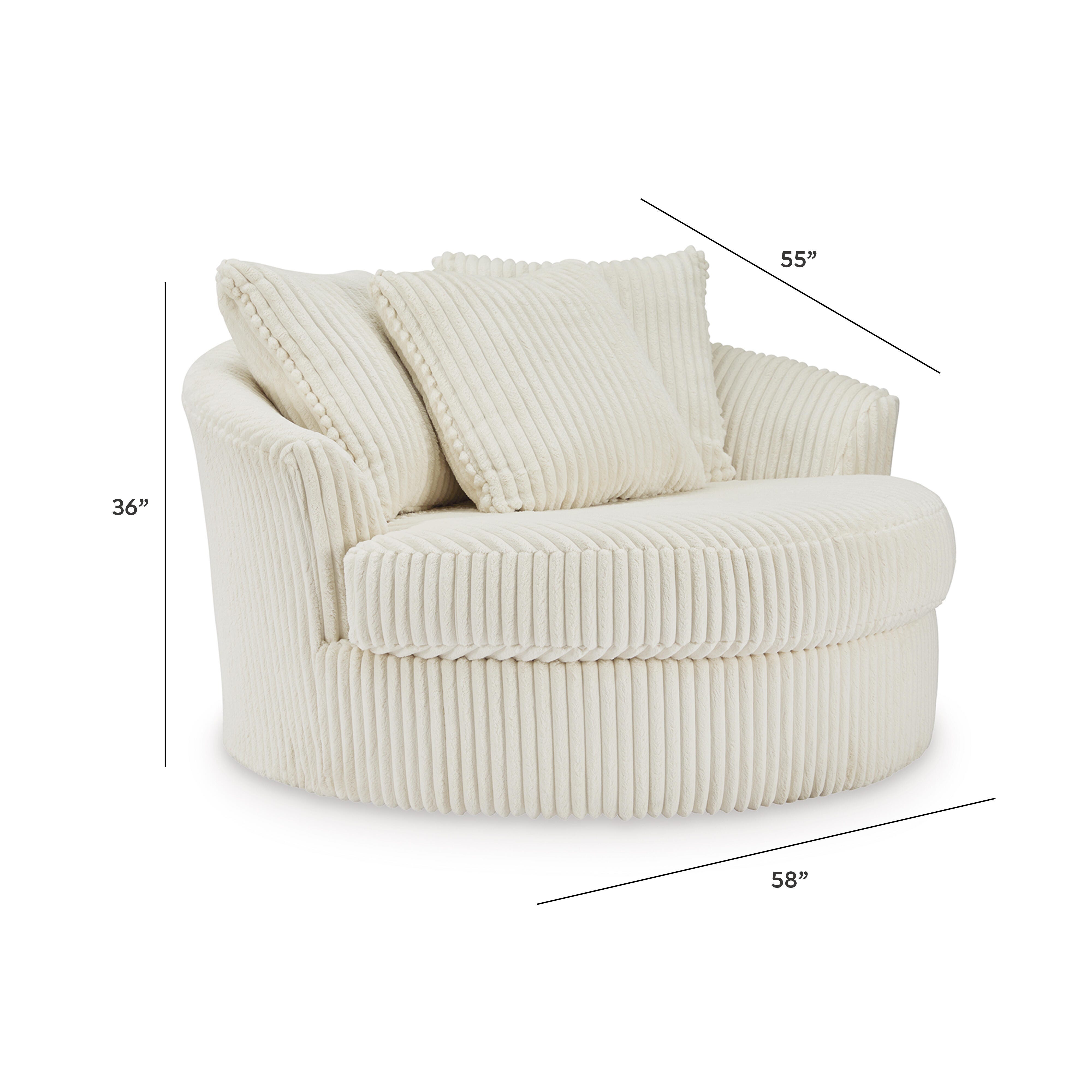 Silla giratoria extragrande Lindyn - image 10