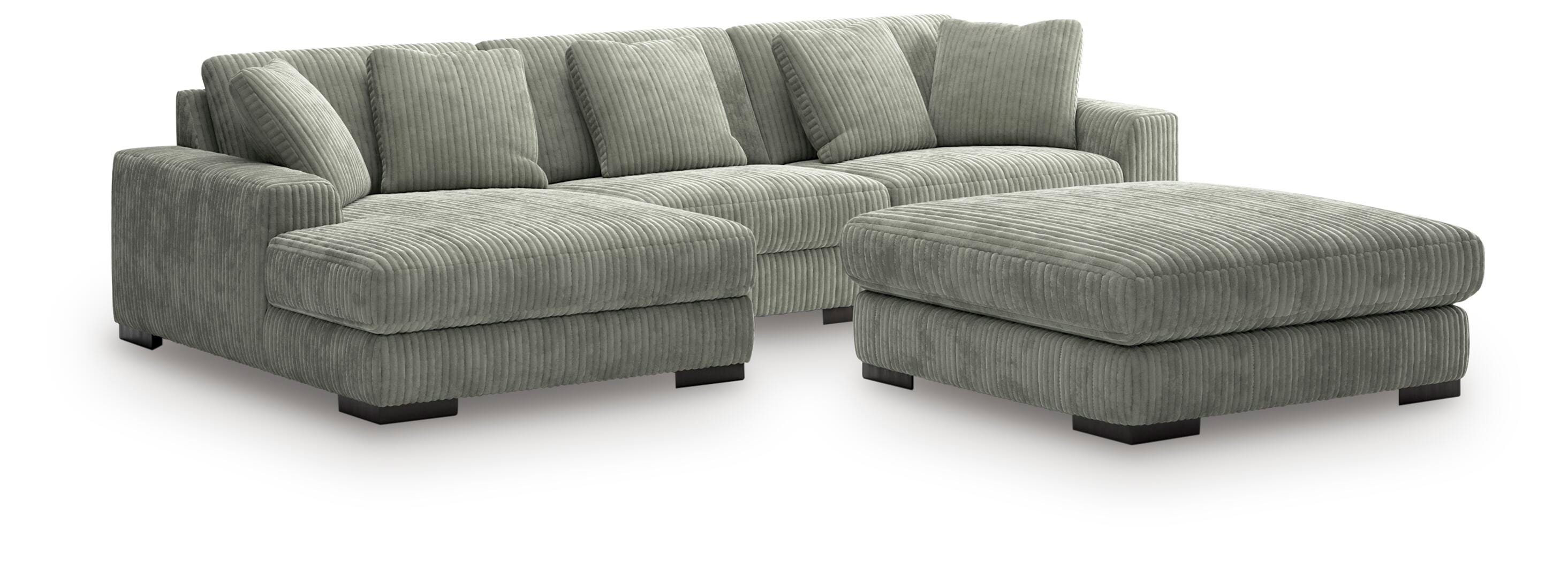 Seccional Lindyn de 3 piezas con otomana - image 1