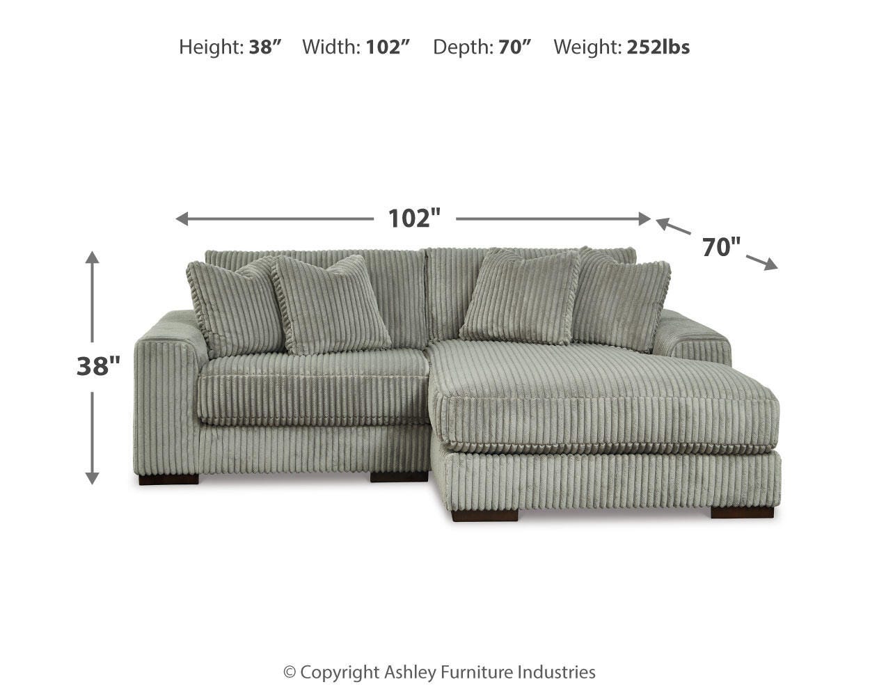 Lindyn 2-Piece Sectional with Chaise - image 3