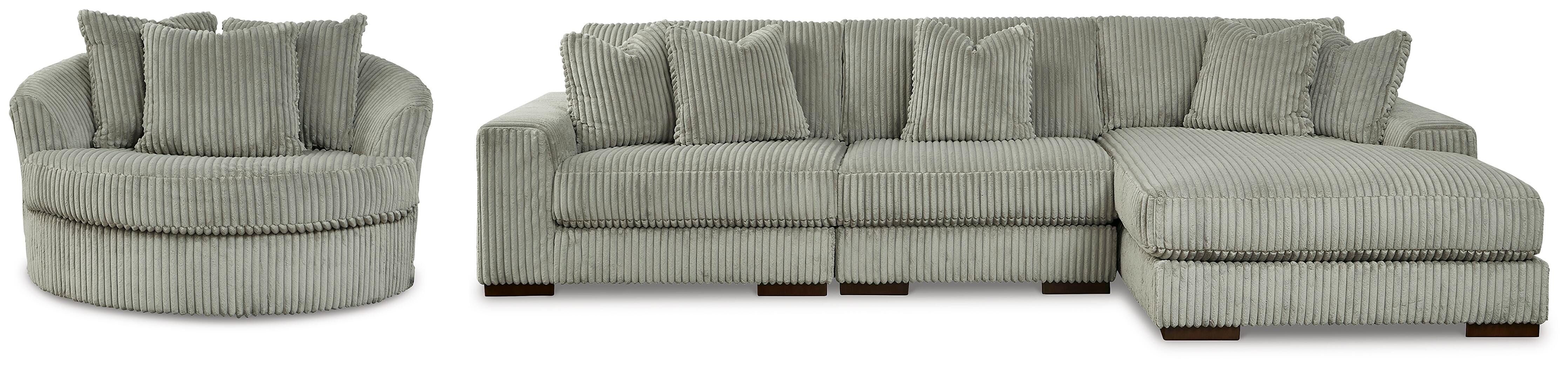 Seccional y sillón de 3 piezas Lindyn - image 1