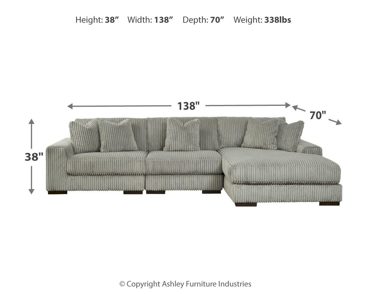 Lindyn 3-Piece Sectional with Chaise - image 18