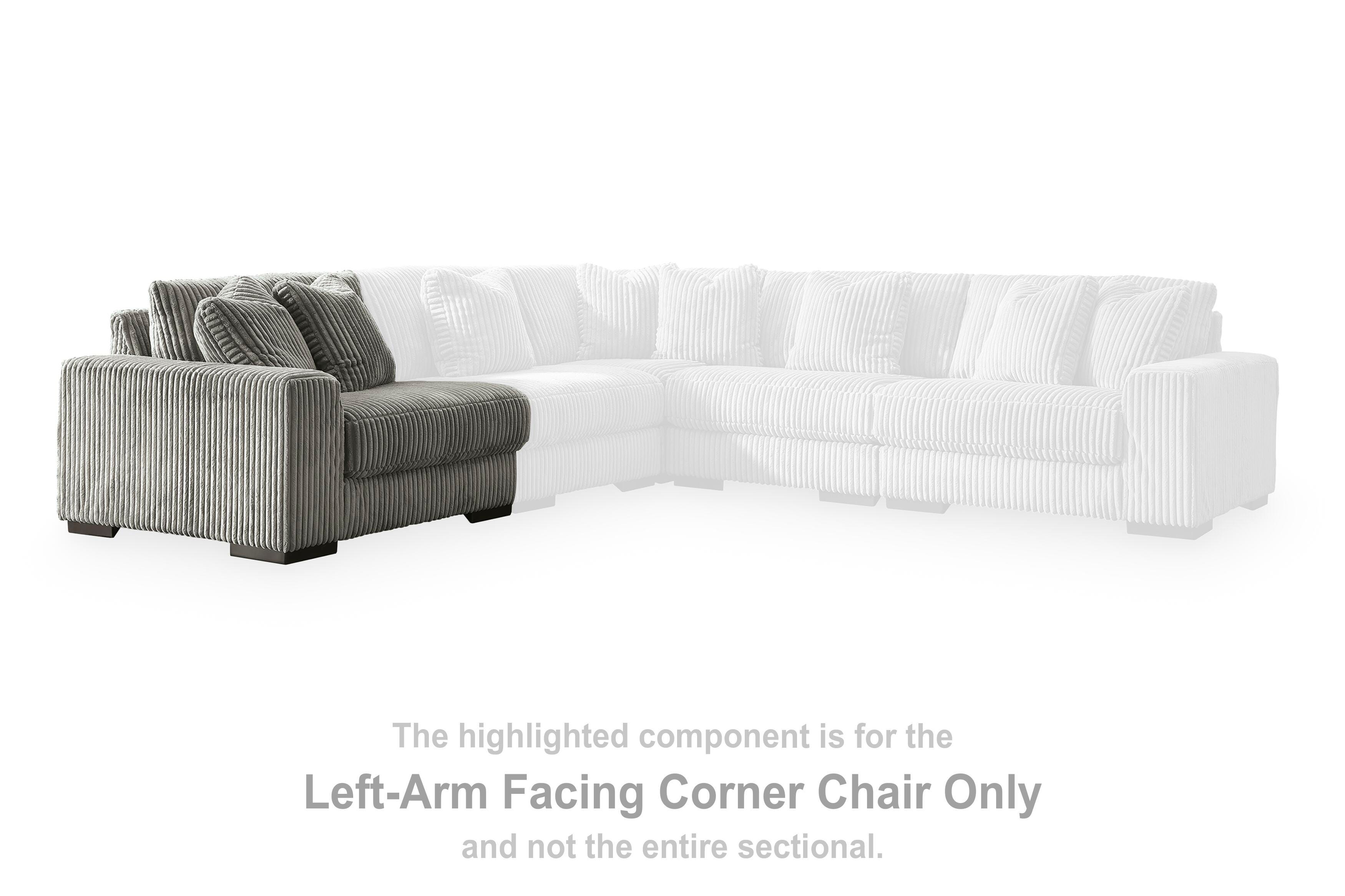 Sillón esquinero Lindyn con brazo izquierdo - image 2