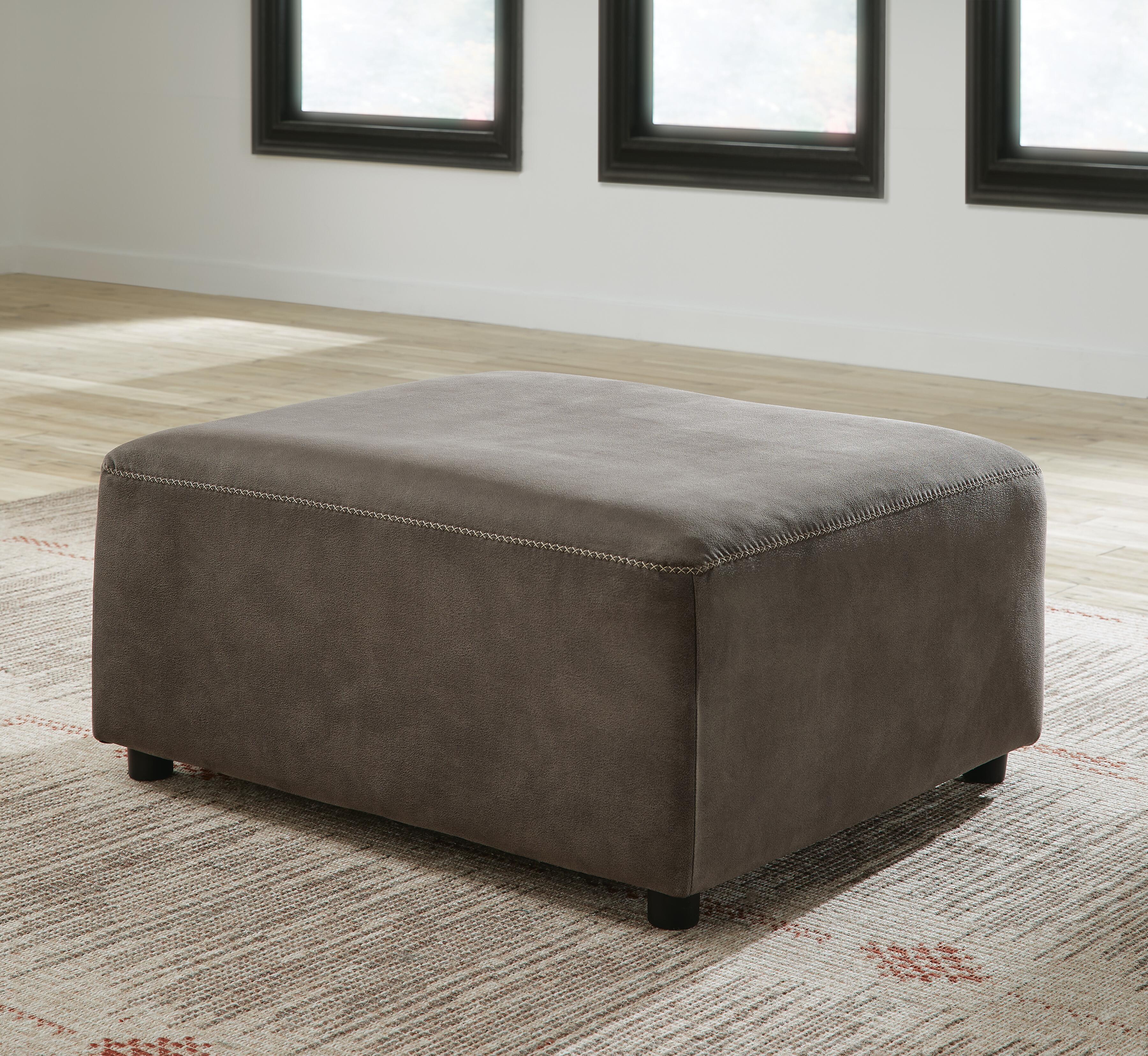 Allena Oversized Accent Ottoman - image 1
