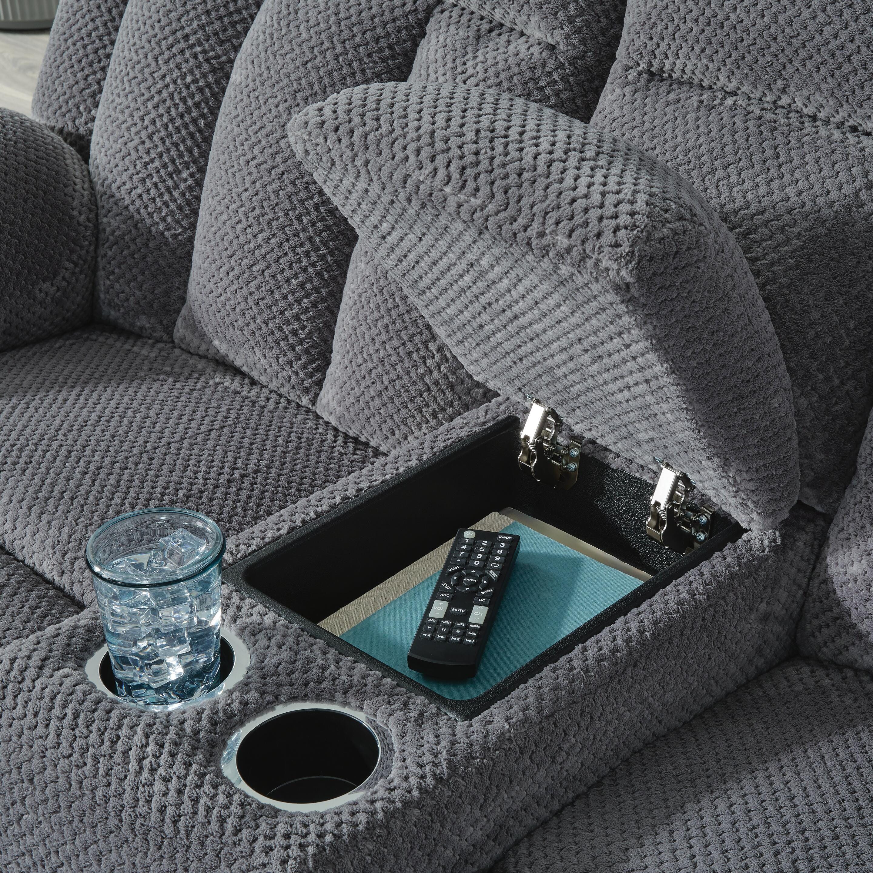Greely Bend Power Reclining Loveseat with Console - image 6