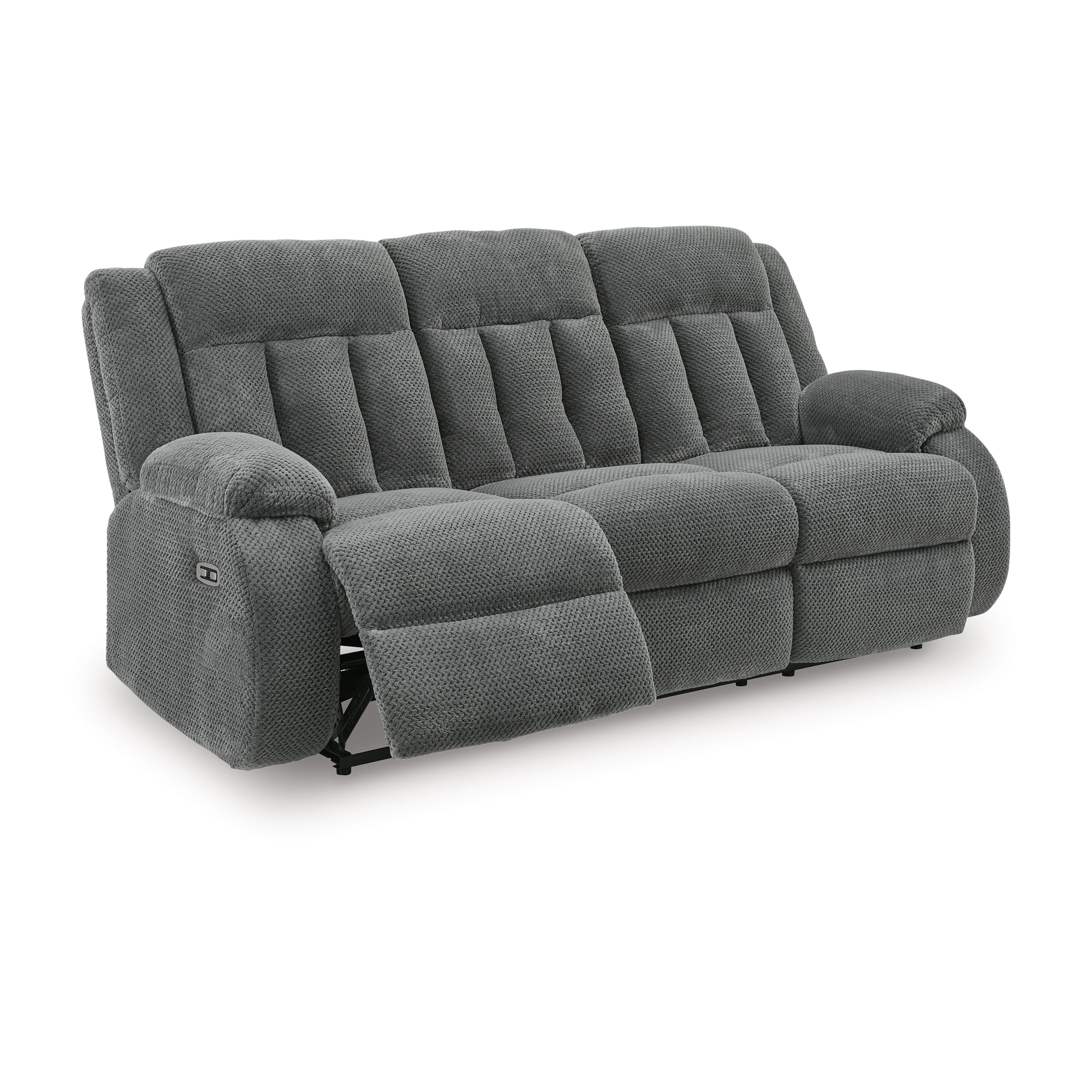Sofá reclinable eléctrico Greely Bend con mesa abatible - image 7