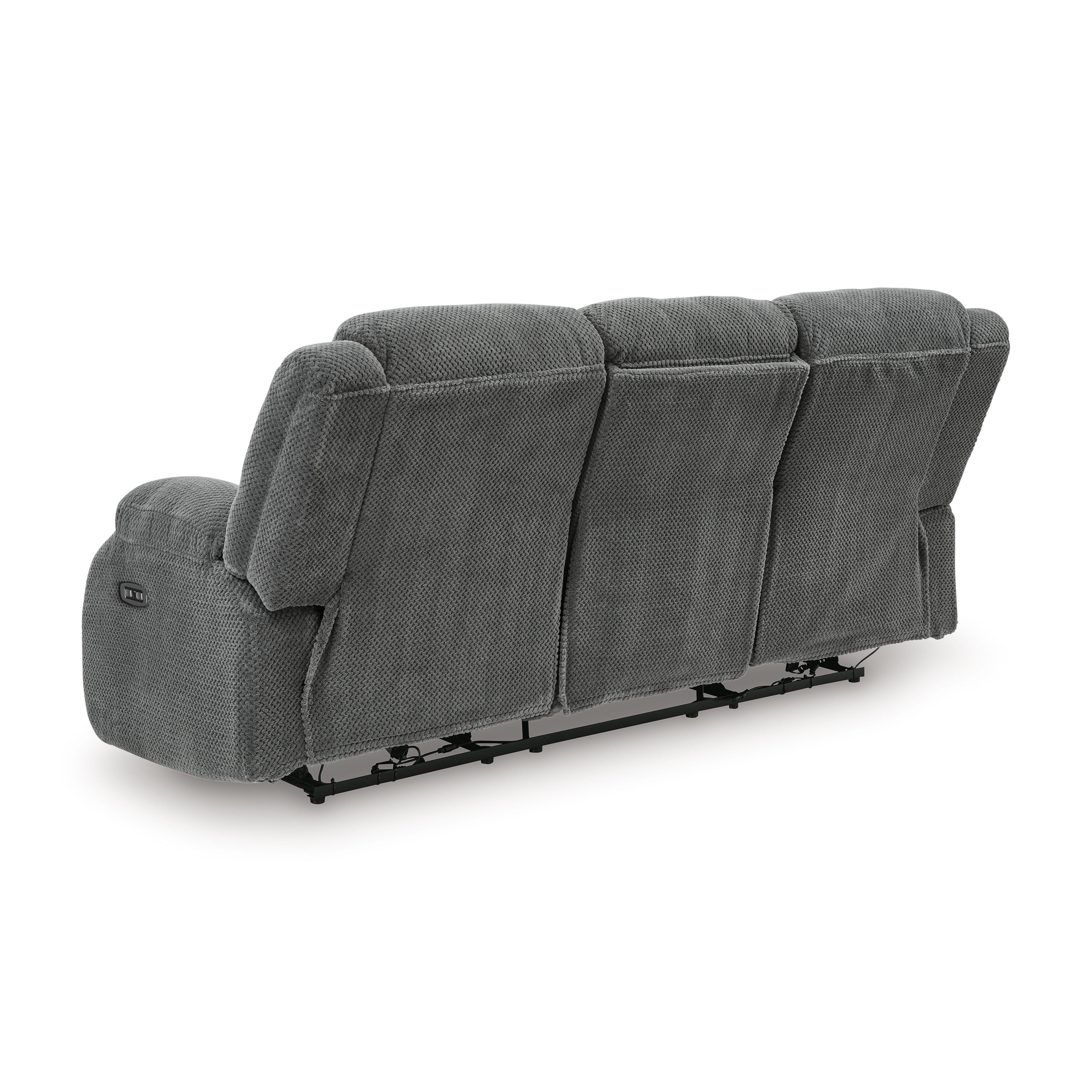 Sofá reclinable eléctrico Greely Bend con mesa abatible - image 5