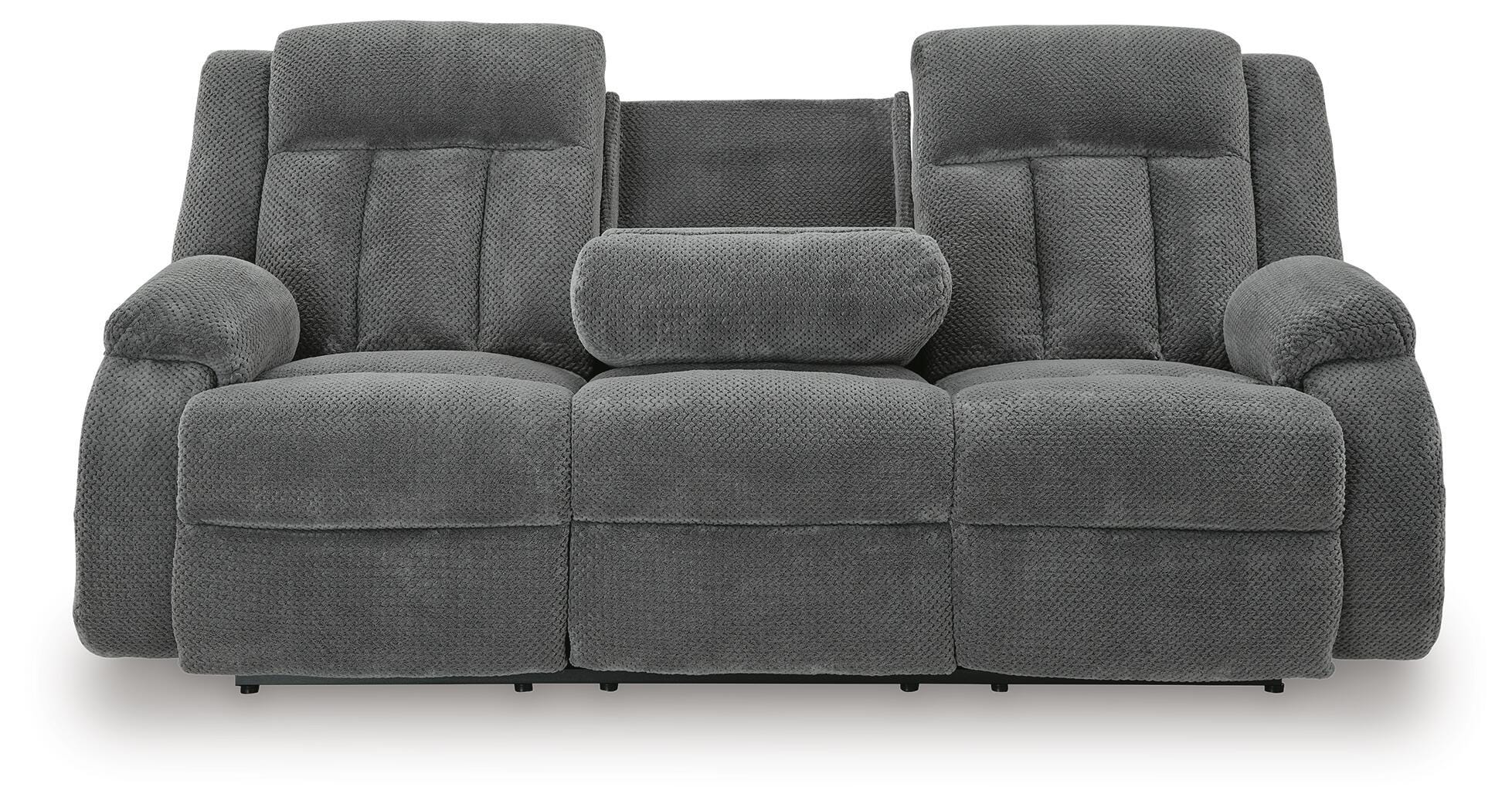 Greely Bend Power Reclining Sofa with Drop Down Table - image 5