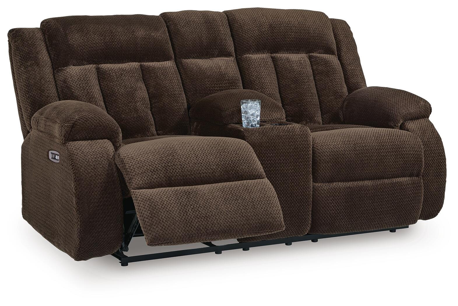Greely Bend Power Reclining Loveseat with Console - image 2