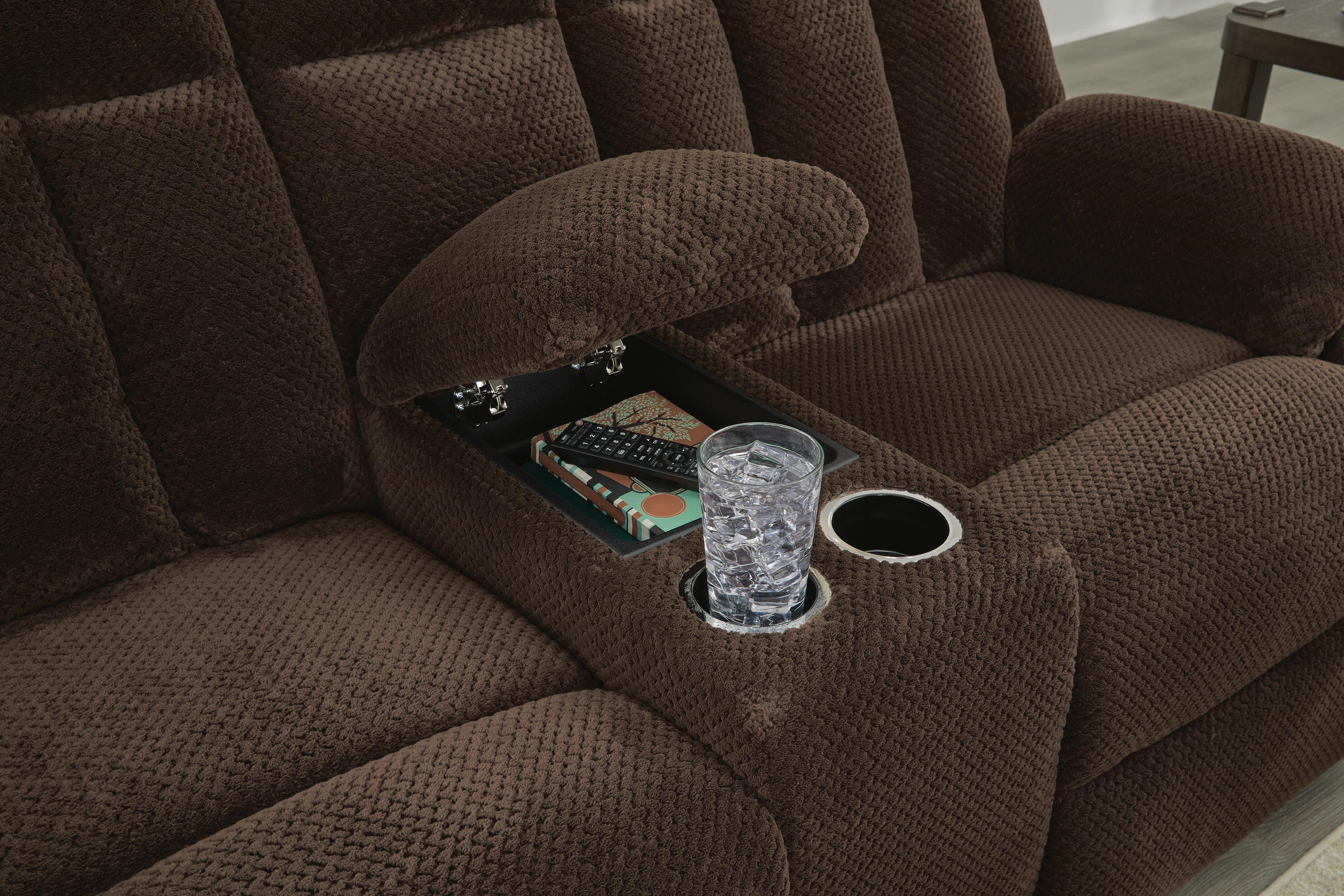 Greely Bend Power Reclining Loveseat with Console - image 5