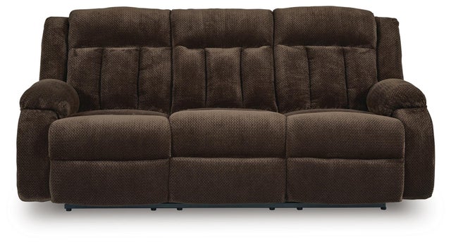 Greely Bend Power Reclining Sofa with Drop Down Table