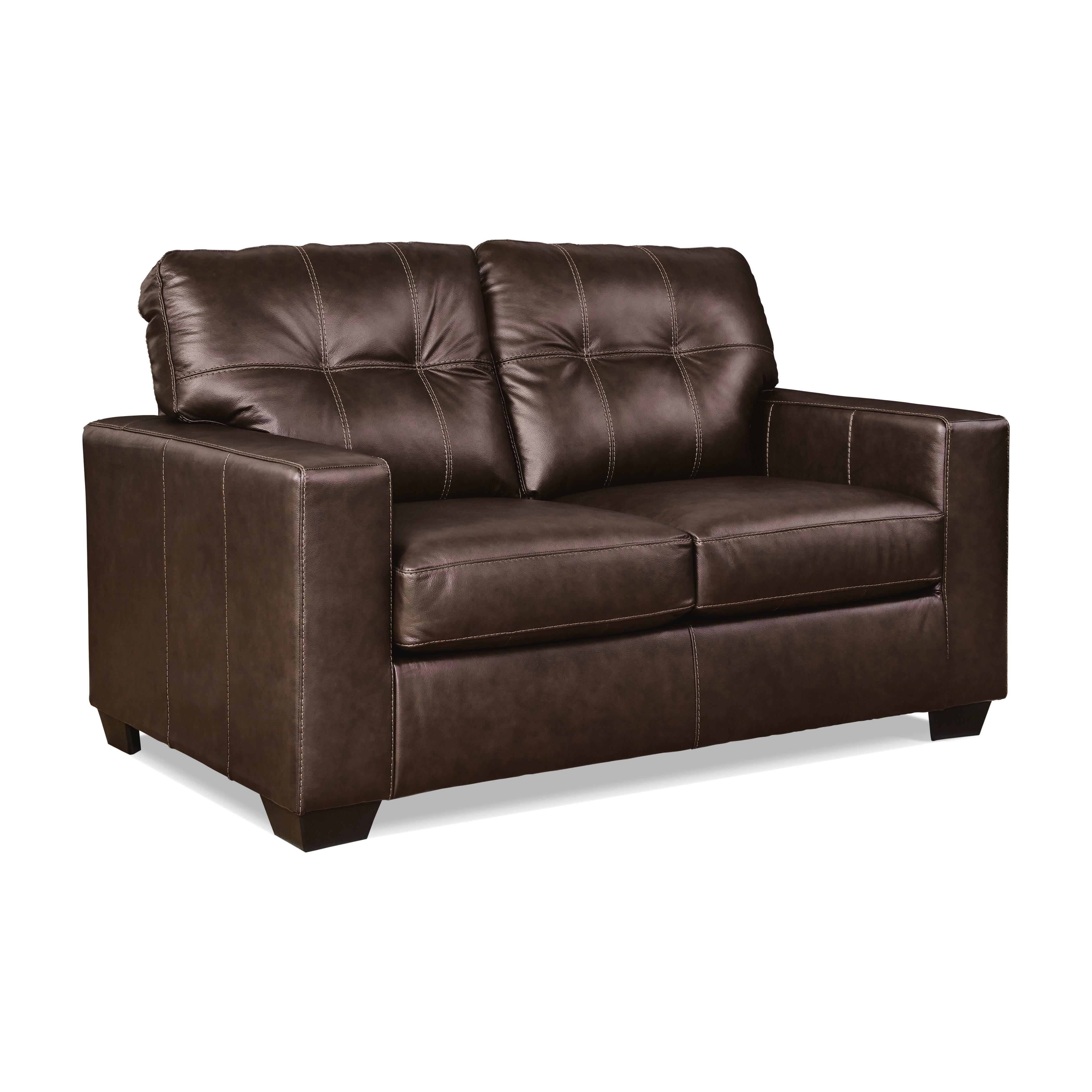 Santorine Loveseat, Dark Brown, large