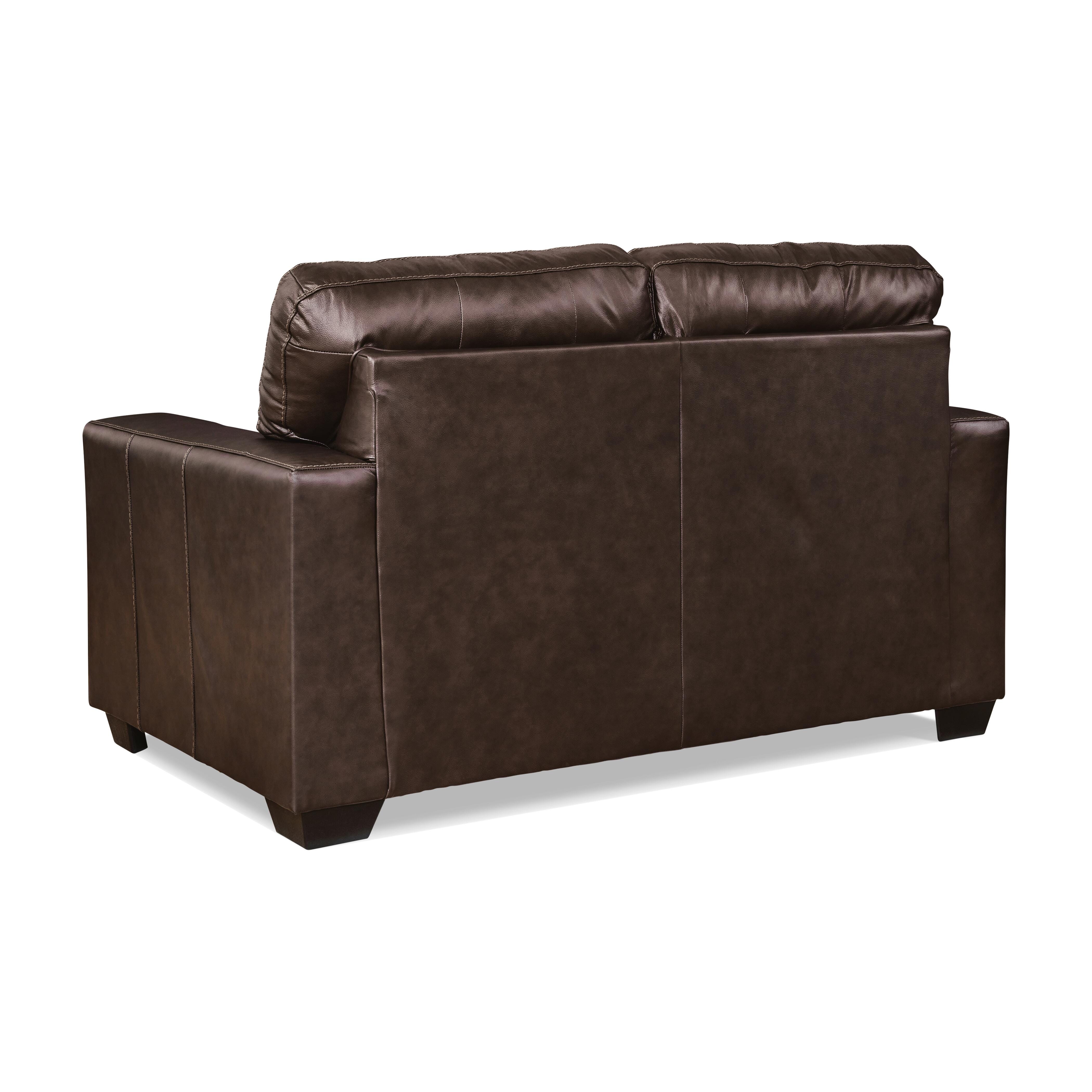 Santorine Loveseat, Dark Brown, large