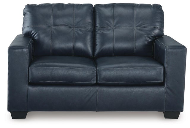 Santorine Leather Loveseat