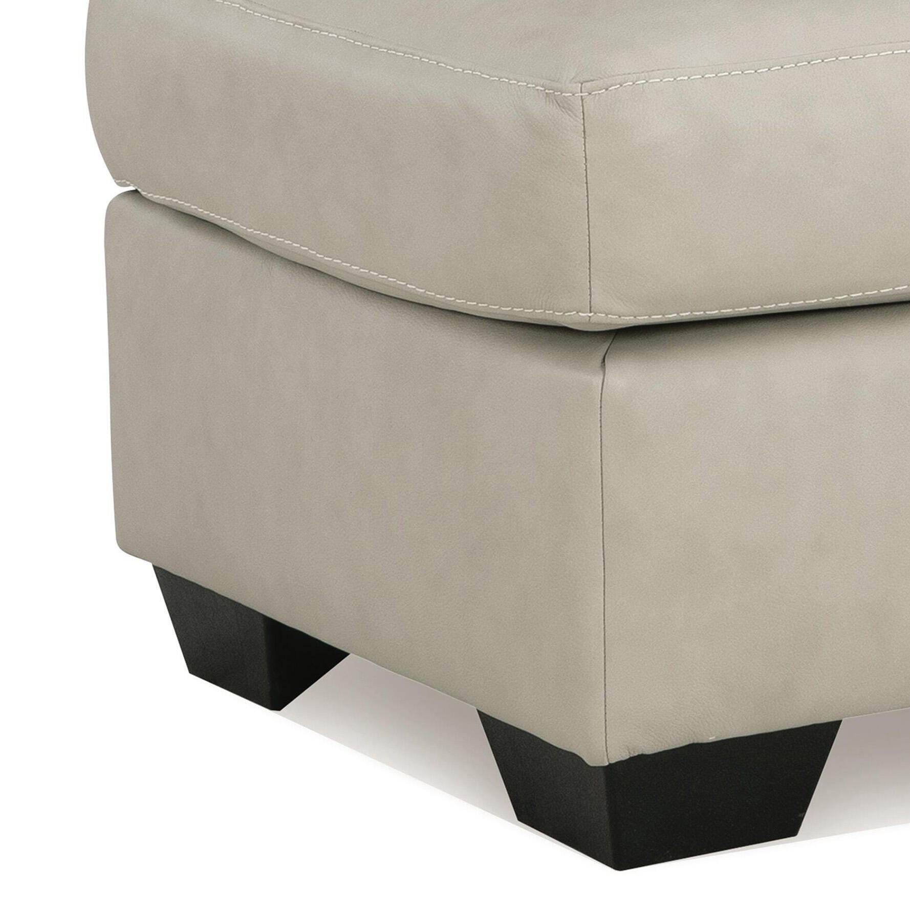Santorine Ottoman, Bone, large