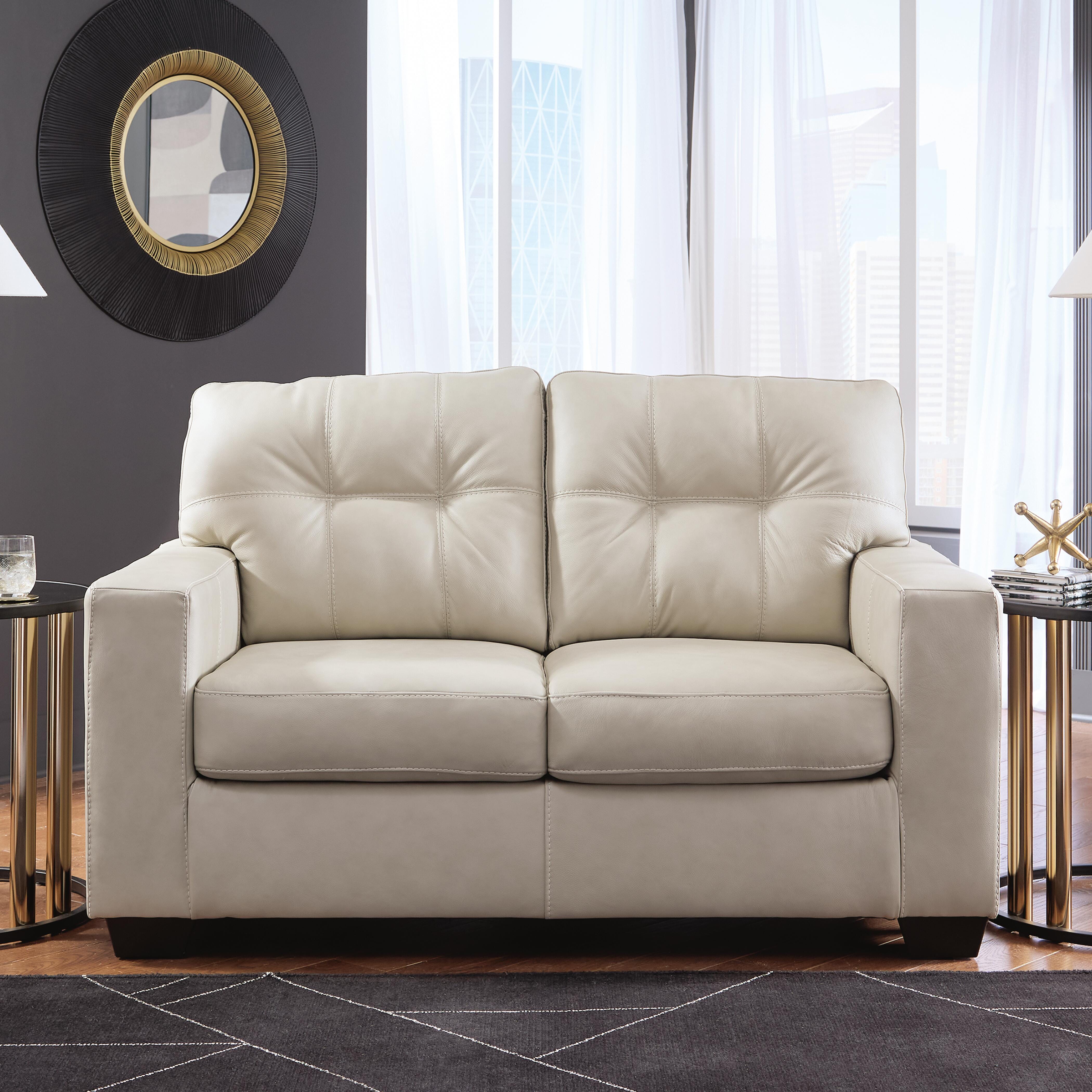 Santorine Loveseat, Bone, large