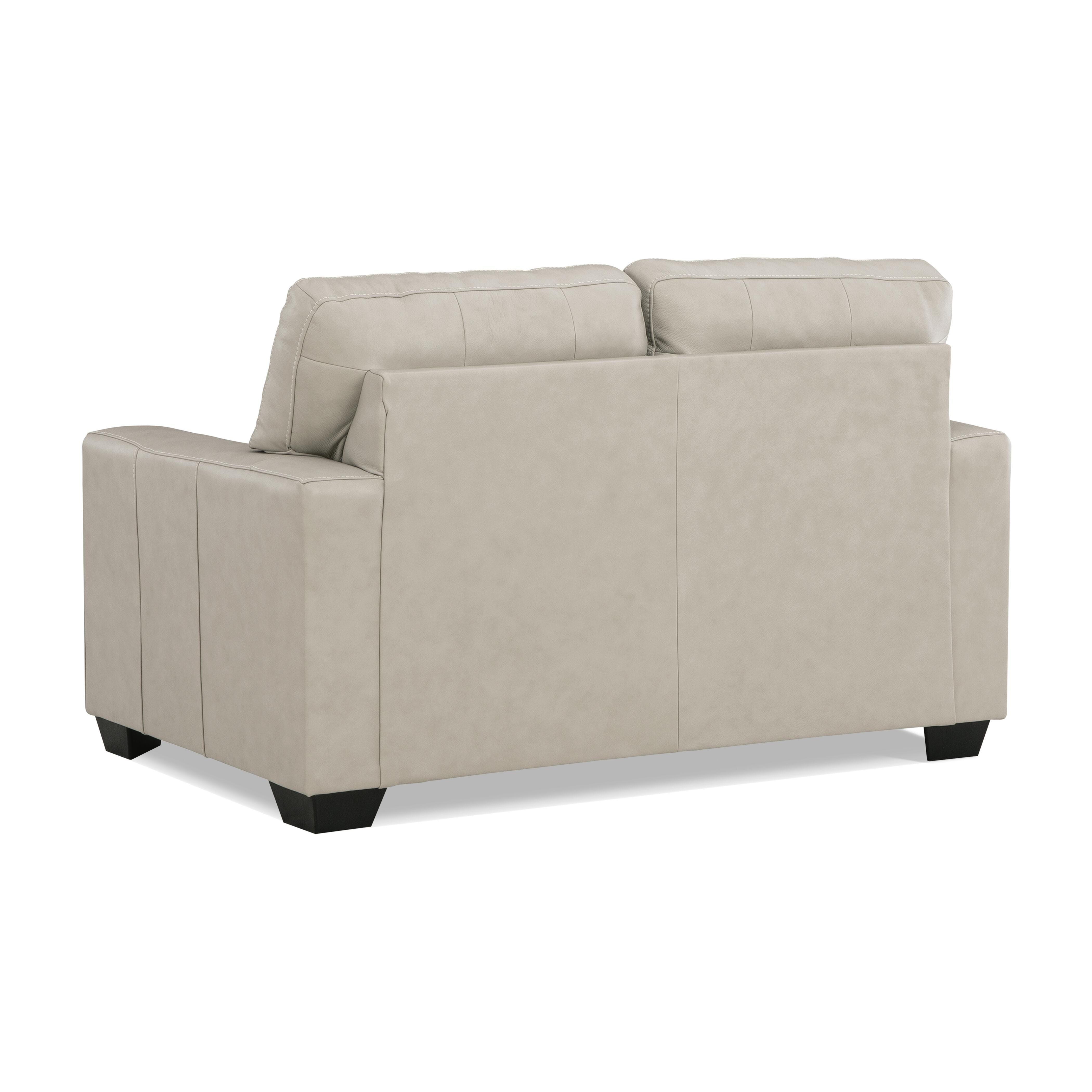 Santorine Loveseat, Bone, large